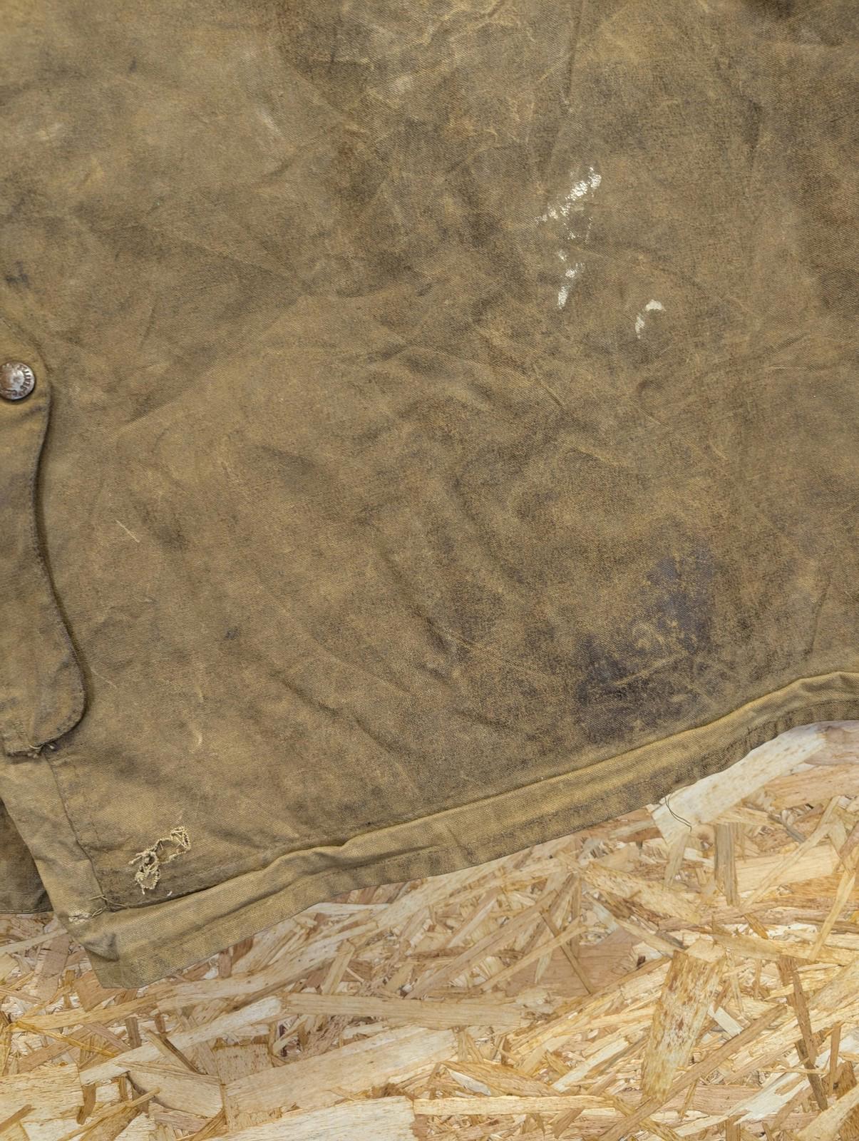 Filson Tin Cruiser Jacket Medium Men Vintage 50s Made USA Waxed Canvas Brown