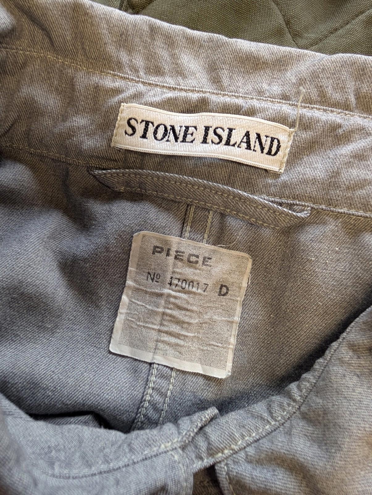 Stone Island 1999 Overshirt Jacket XXL Casual Grey Cotton Blend Chore Italy