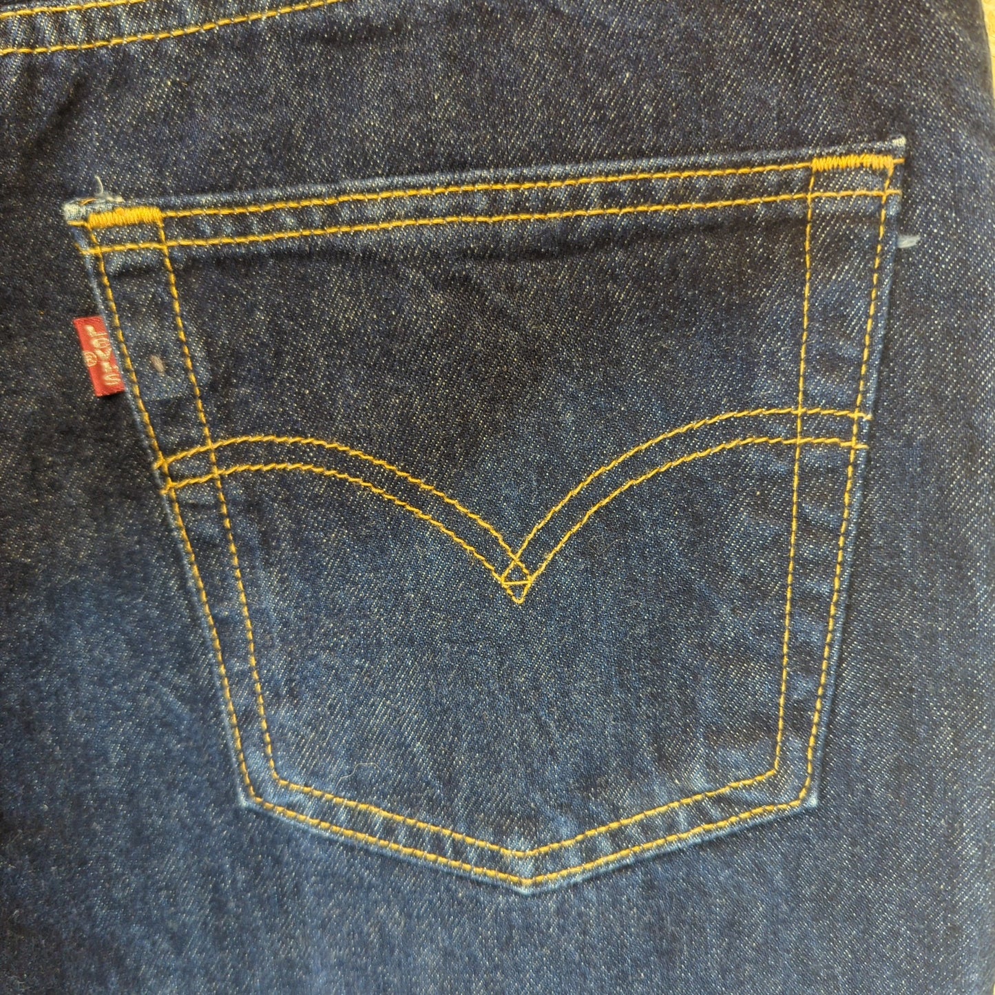 Levis 450 Flares Jeans Flares Vintage Retro Red Tab Rare Dark Wash W30 L32 UK 14