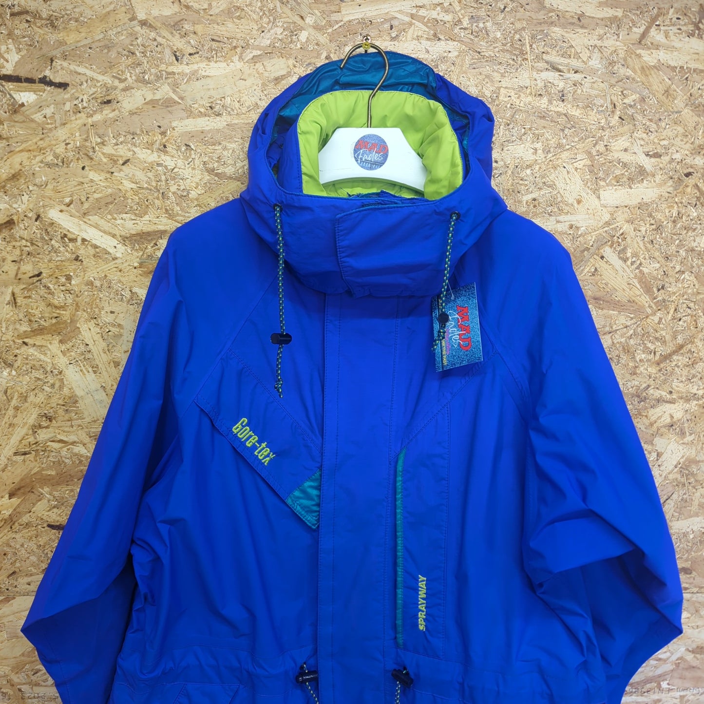 Sprayway Gore-Tex Waterproof Anorak Raincoat Coat Jacket Parka Vintage 90s M