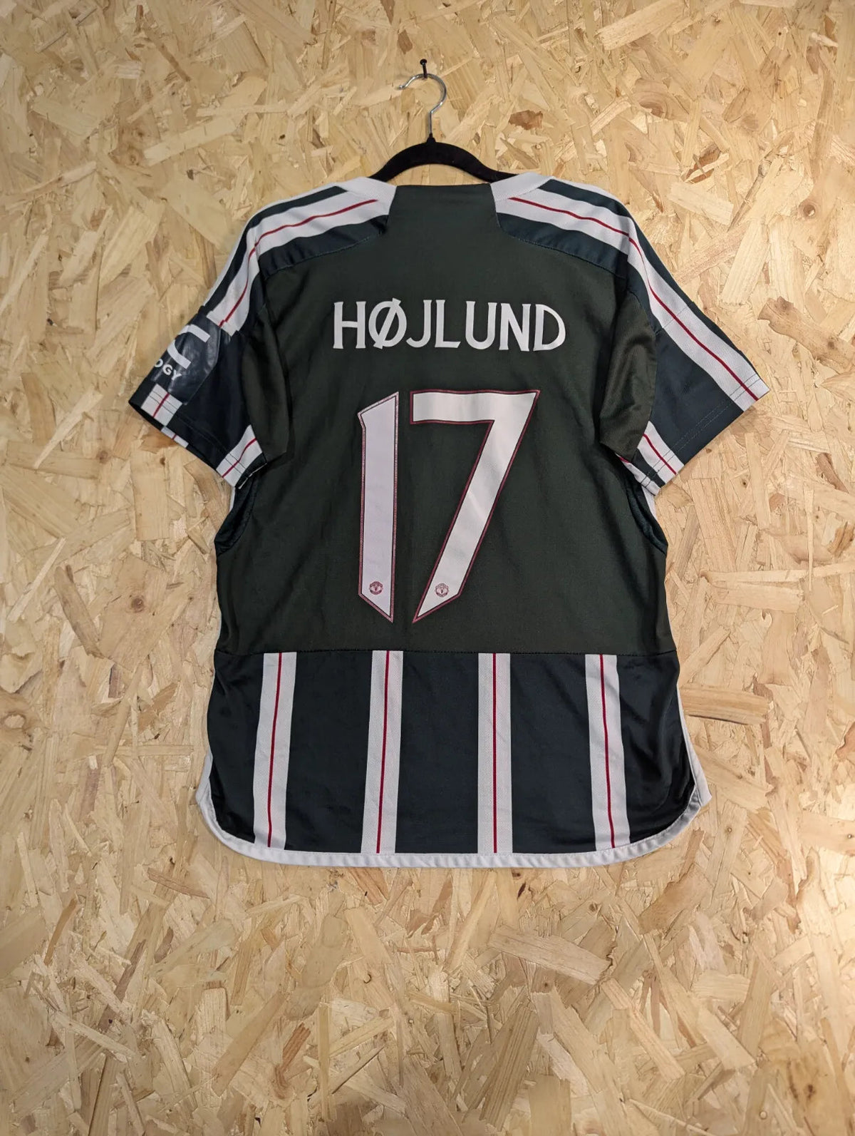 Manchester United Football Shirt Mens Small 2023/24 Third Adidas Hojlund 17