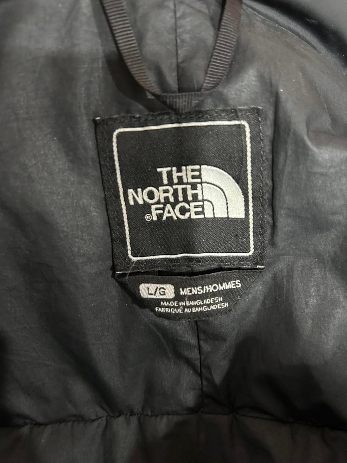 TNF North Face Nuptse 700 Mens Size Large UK Goose Down Puffer Jacket Black