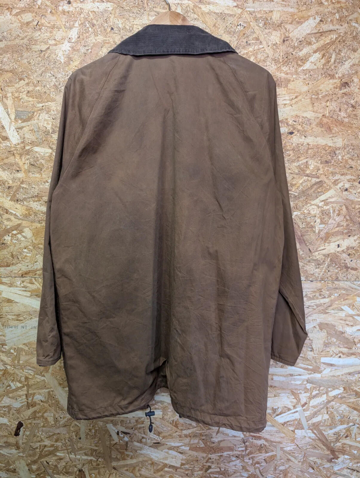 Barbour Beaufort Jacket Mens Medium Brown Lightweight Waterproof Breathable
