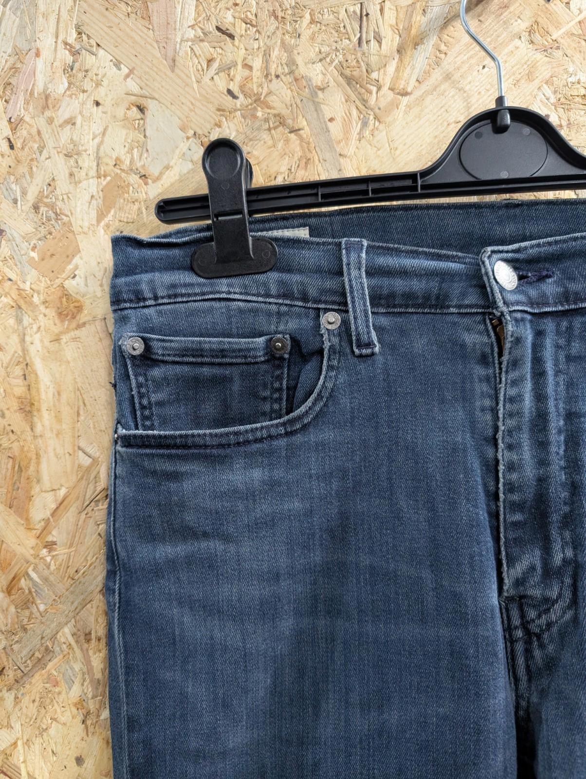 Levis 510 Skinny Jeans W29 L32 Men Navy Blue Rock Stretch Premium Big E Red Tab