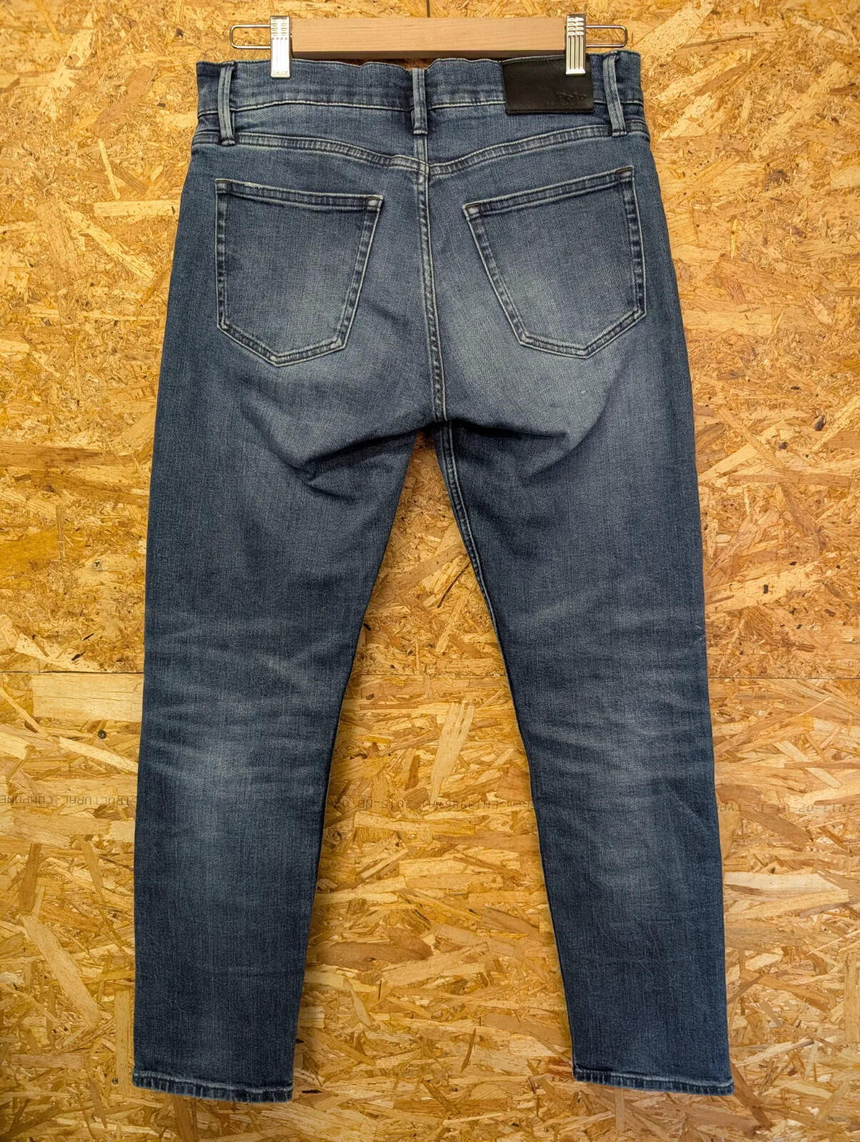 Polo Ralph Lauren Slim Jeans Mens W30 L30 Navy Blue Denim Stretch Zip Fly