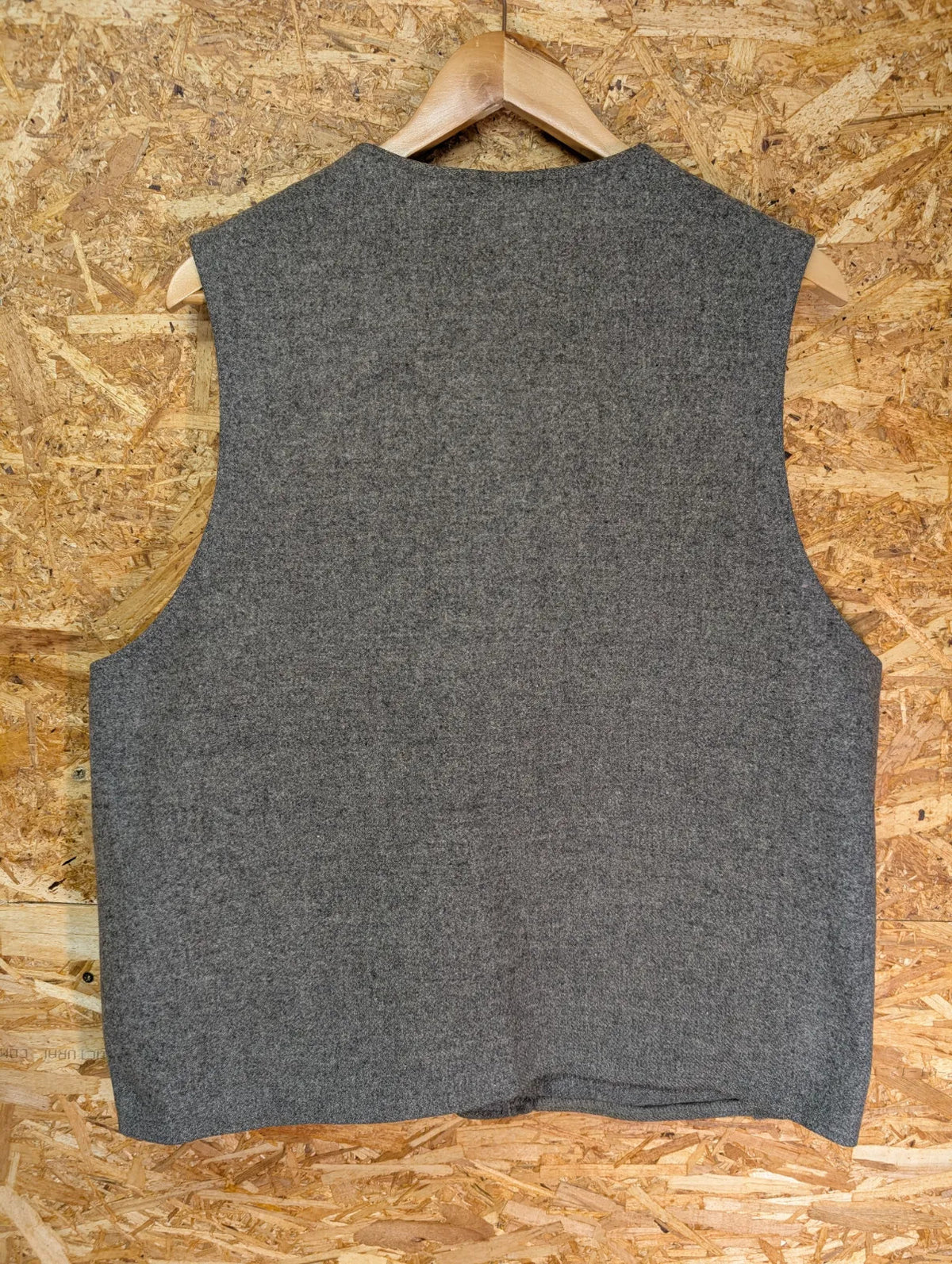 Filson Mackinaw Wool Vest Mens XL Heather Grey Body Warmer USA Made Gilet