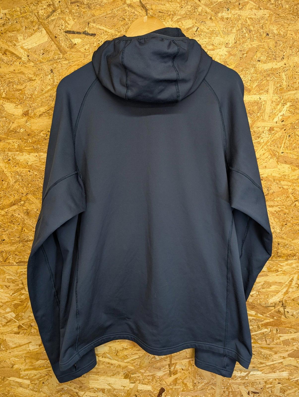 Rab Superflux Hoody Jacket XL Men Thermic Fleece Outdoor Track Navy Blue Zip