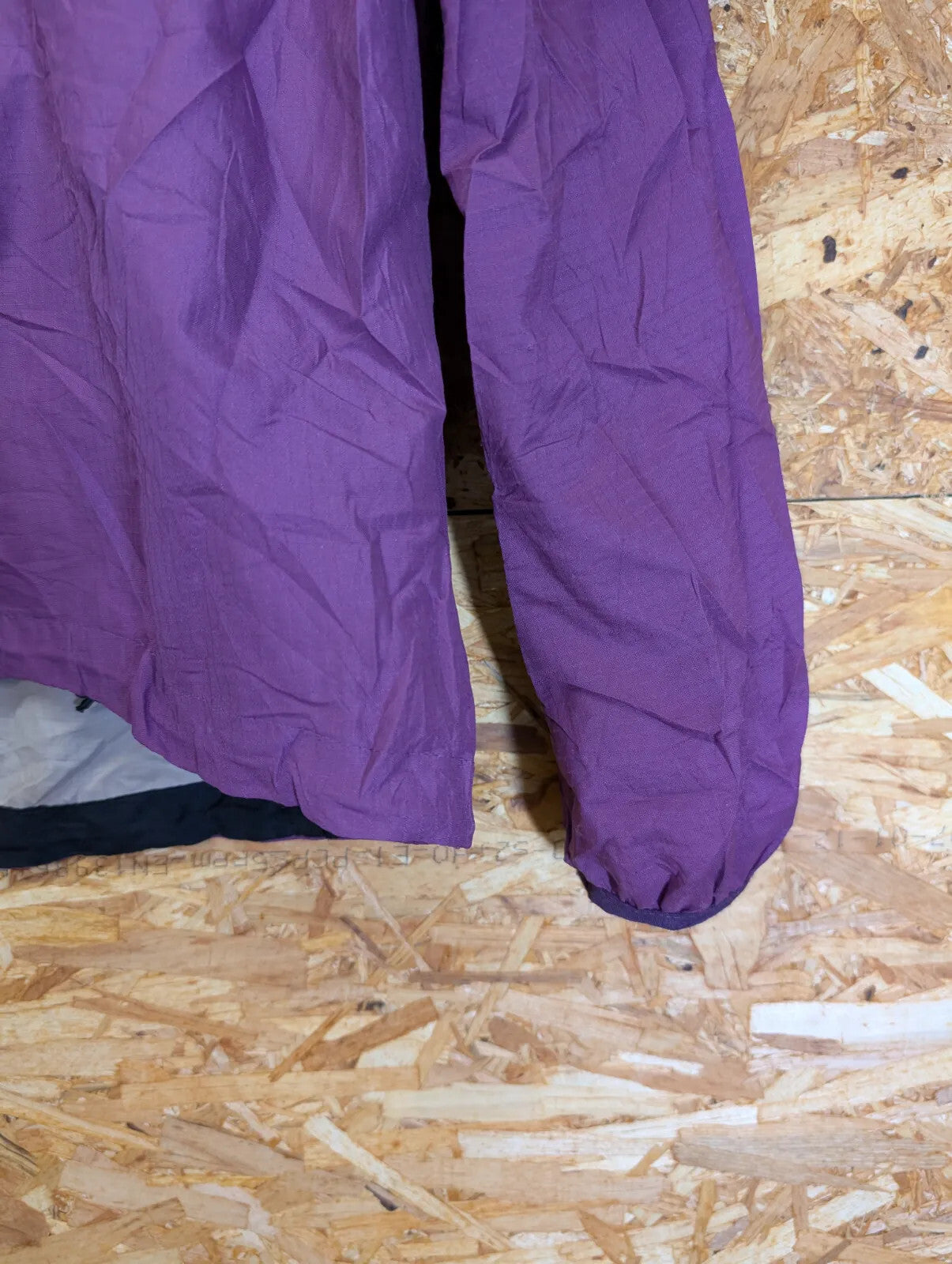 Vintage Patagonia Windbreaker Jacket Women Small Purple Ripstop Waterproof Trail