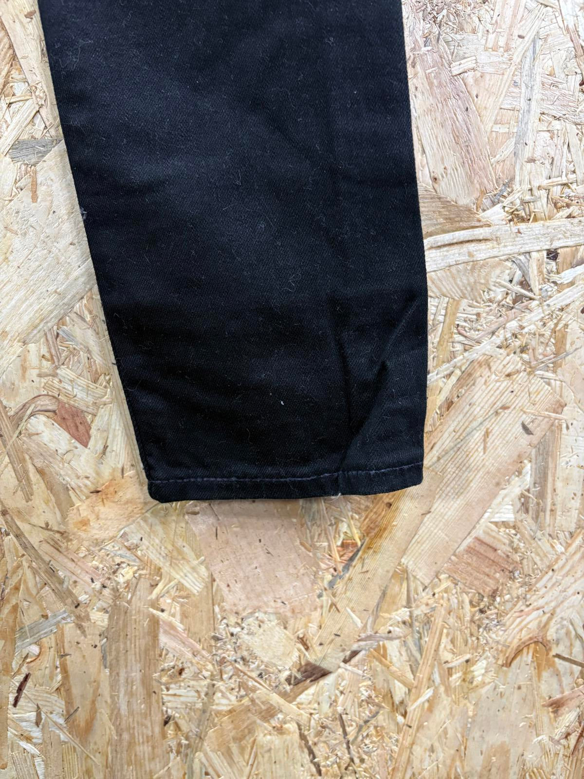 Levis 512 Slim Jeans W32 L30 Men Black Stretch Premium Big E Red Tab Zip Fly