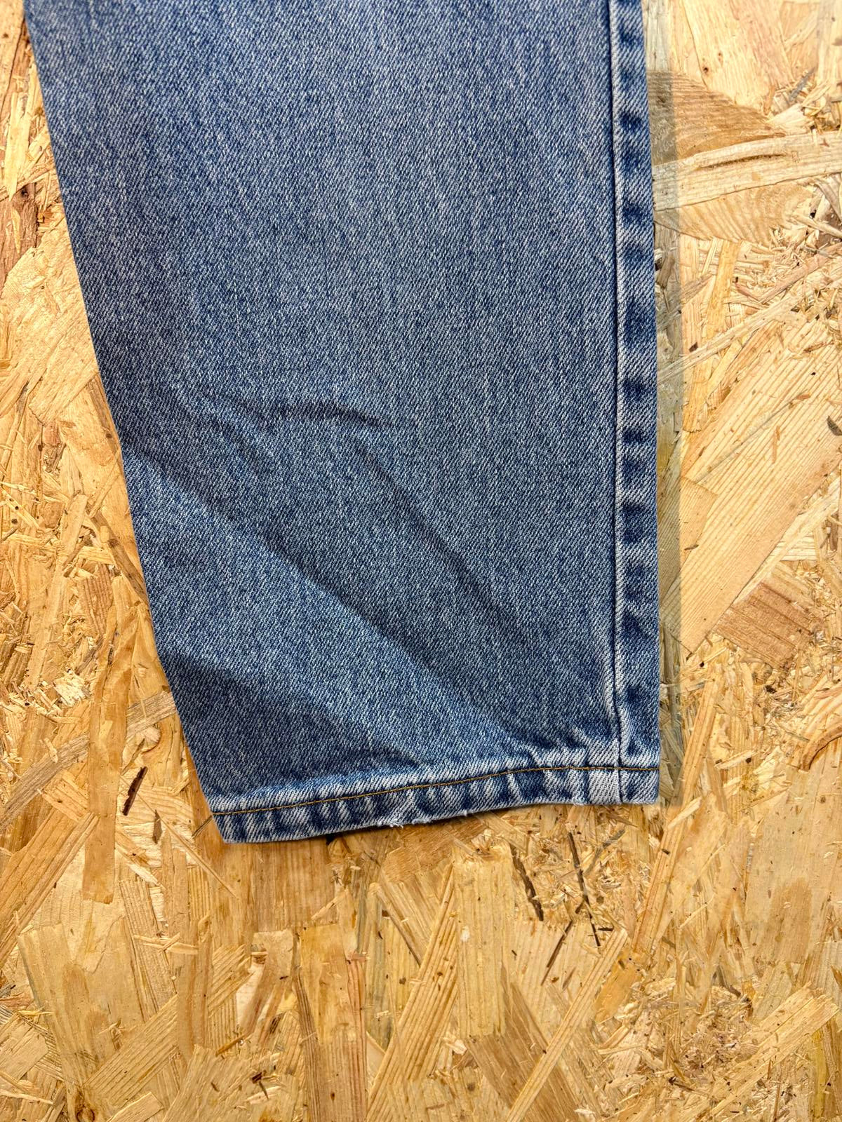 Levis 891 Jeans W32 L32 UK Made Orange Tab Vintage 90s Blue Denim Zip Fly