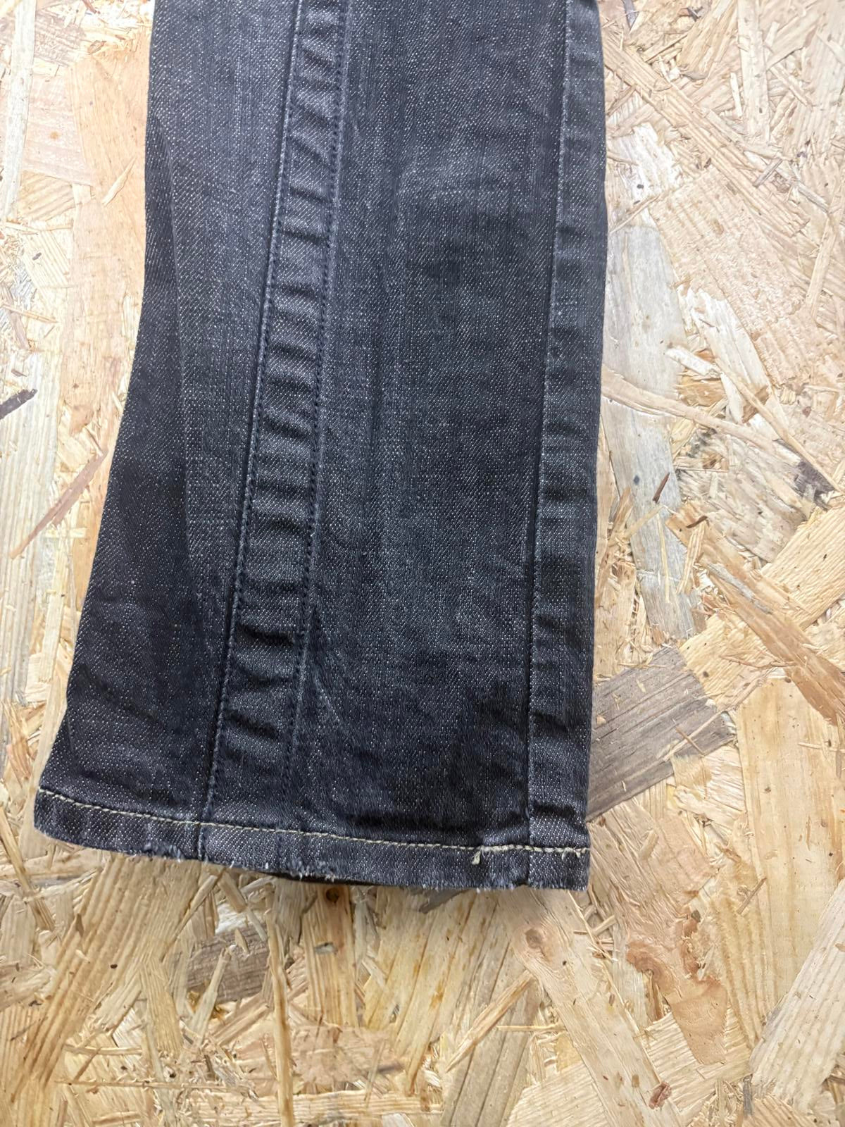 Diesel Rokket Black Bootcut Jeans W26 L32 Women Low Waist Rise 008DK Y2K Vintage