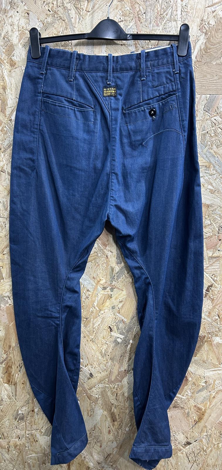 G-Star Jeans W30 L32 Navy Blue Bronson Chino Loose Tapered Vintage Y2K Baggy