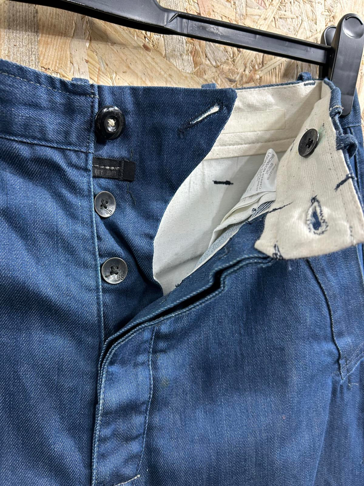G-Star Jeans W30 L32 Navy Blue Bronson Chino Loose Tapered Vintage Y2K Baggy