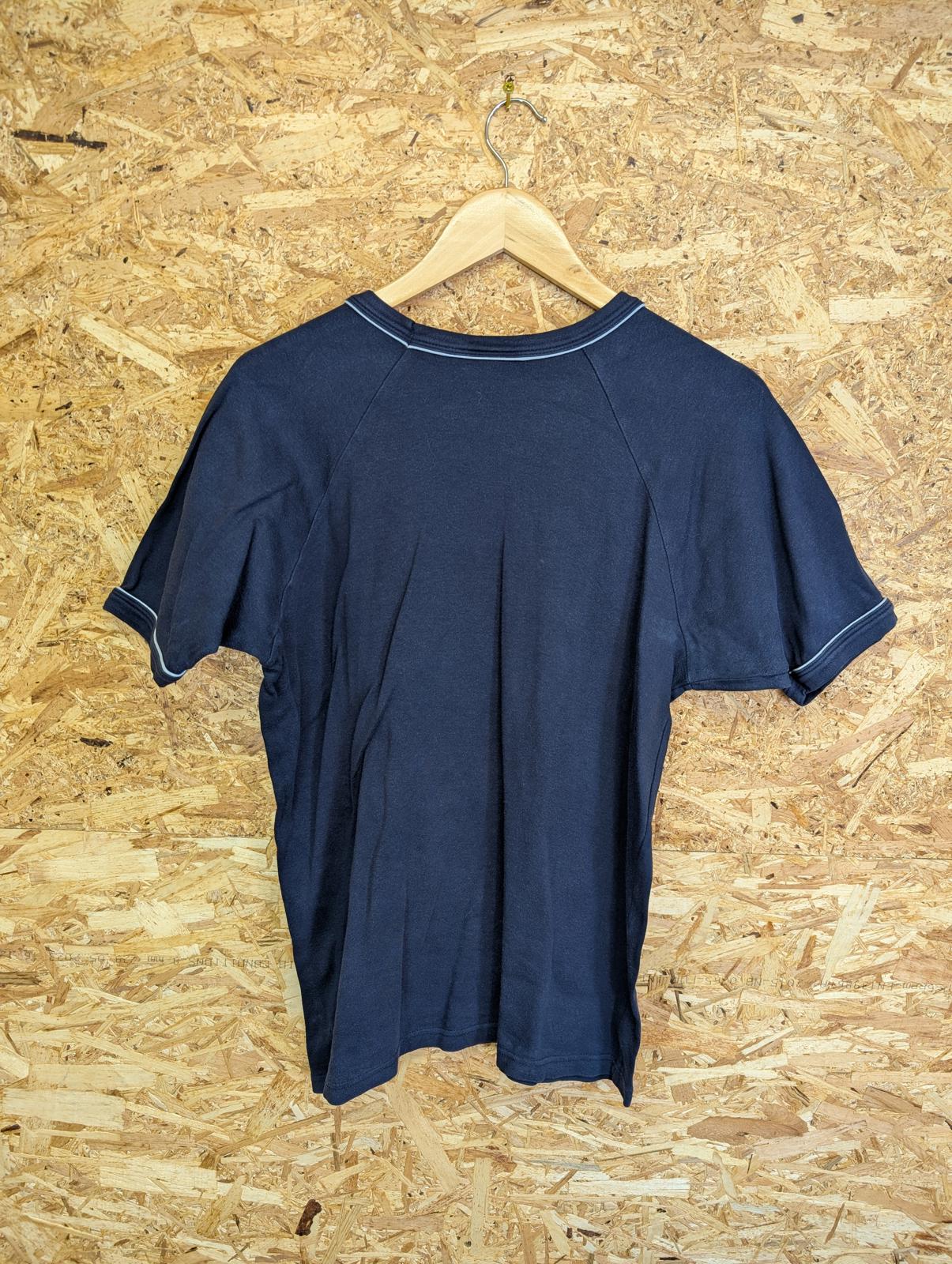 Texas Ringer T-Shirt Band Tour Staff Navy Blue Medium Vintage 90s Crew Neck