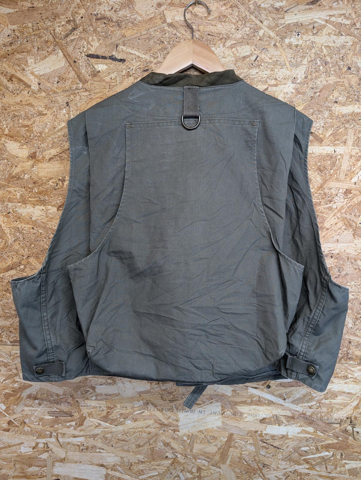 Filson Fly Fishing Vest XL USA Multi-Pocket Khaki Green Tactical Utility Spey