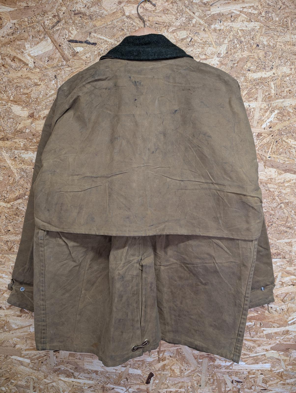 Filson Style 61 Jacket Large 42 Men USA Waxed Tin Cloth Hunting Mackinaw Coat
