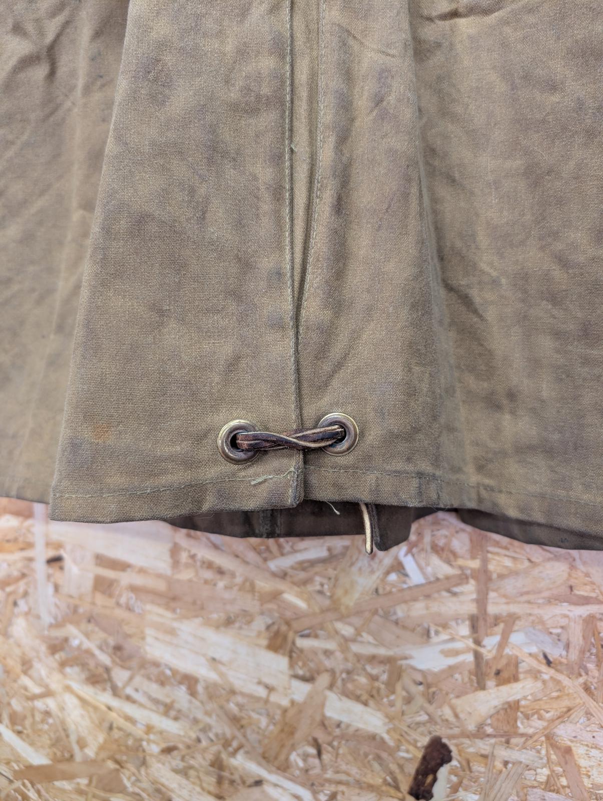 Filson Style 61 Jacket Large 42 Men USA Waxed Tin Cloth Hunting Mackinaw Coat