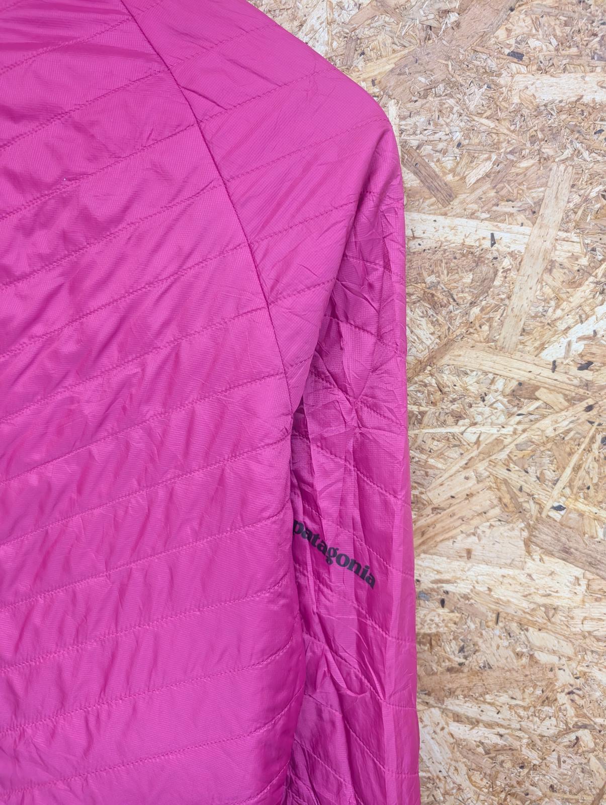 Patagonia Nano Puff Pink Jacket Medium W Quilted Lightweight Padded Layer