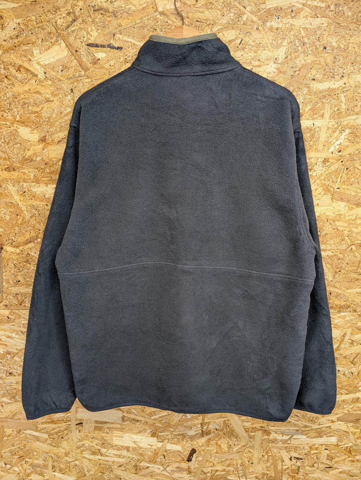 Vintage Y2K Patagonia Synchilla Fleece Large Men Grey Blue 1/2 Zip Marsupial