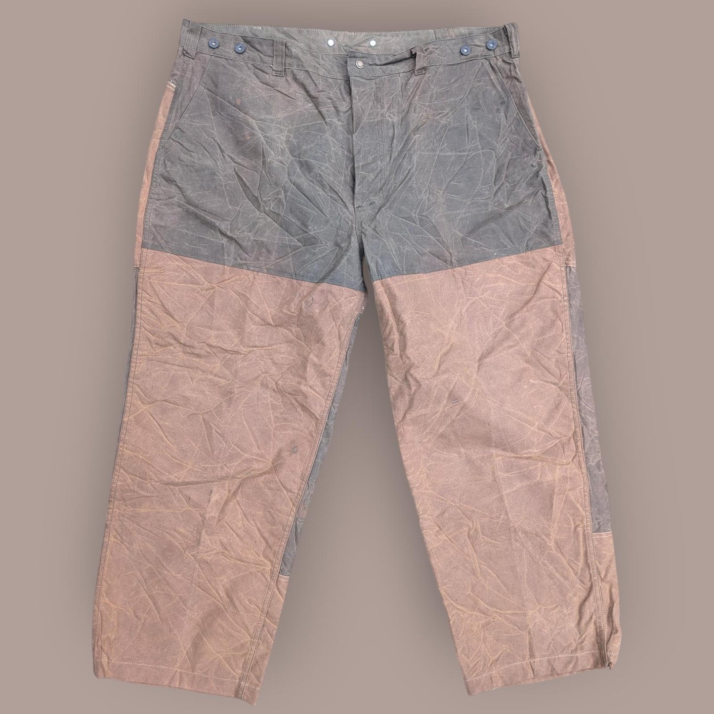 Filson Pants W42 Style 467 Double Tin Cloth Trousers Forestry Pantaloon USA Made