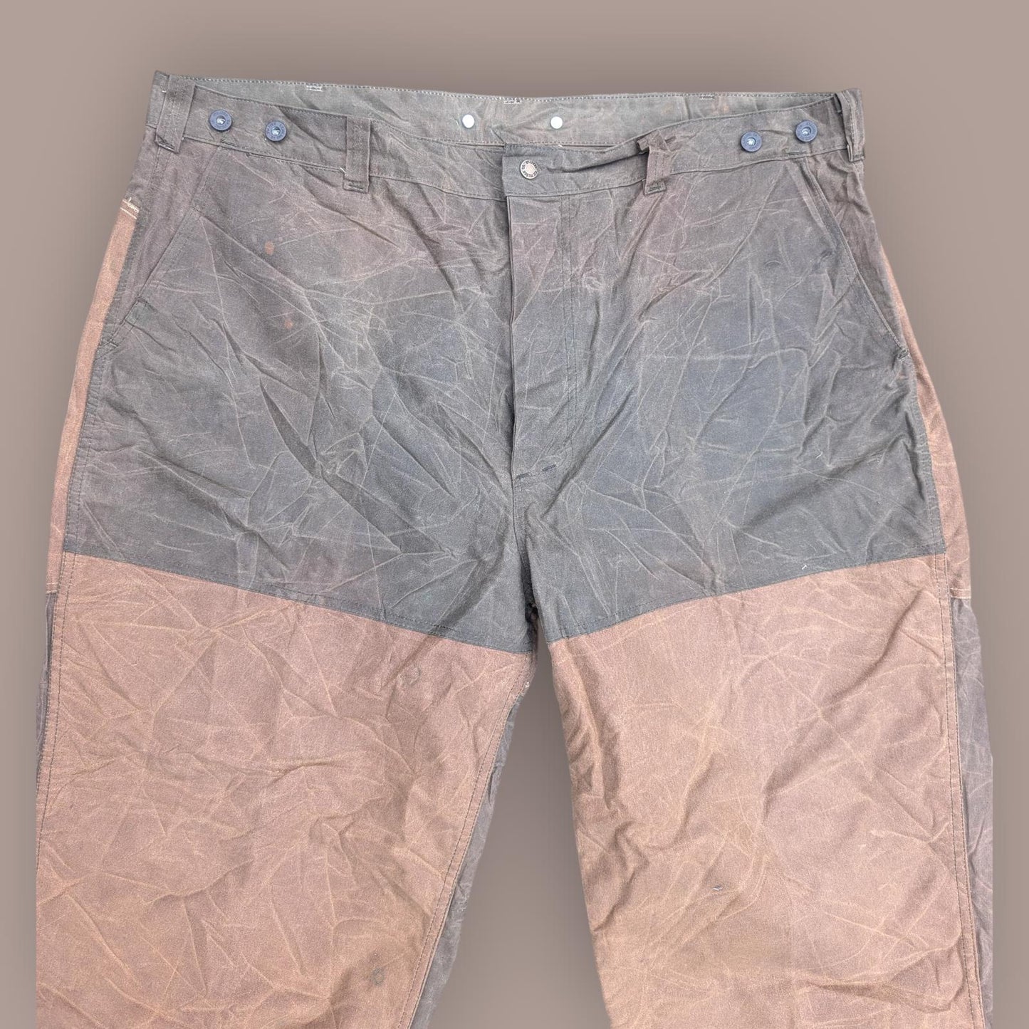 Filson Pants W42 Style 467 Double Tin Cloth Trousers Forestry Pantaloon USA Made
