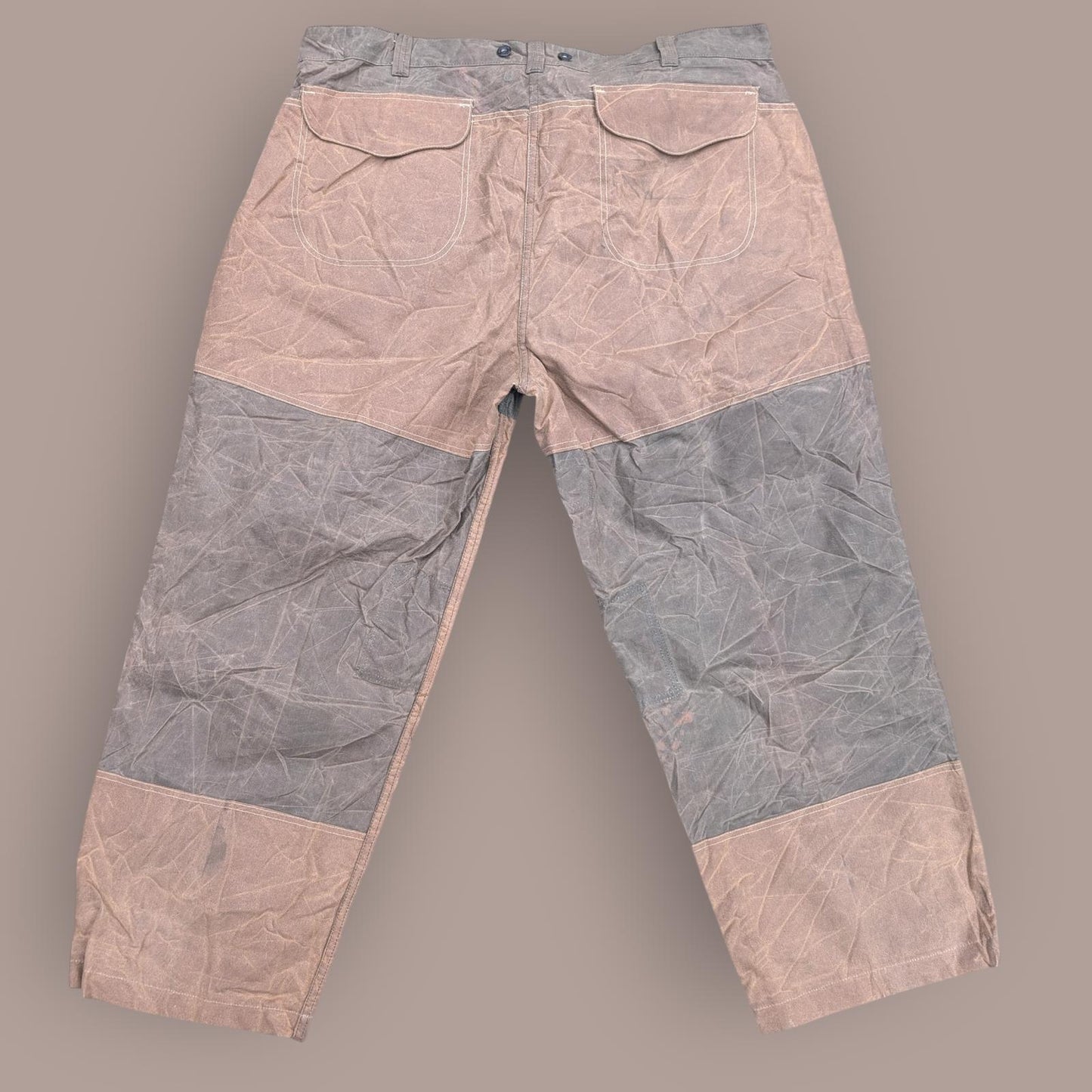Filson Pants W42 Style 467 Double Tin Cloth Trousers Forestry Pantaloon USA Made