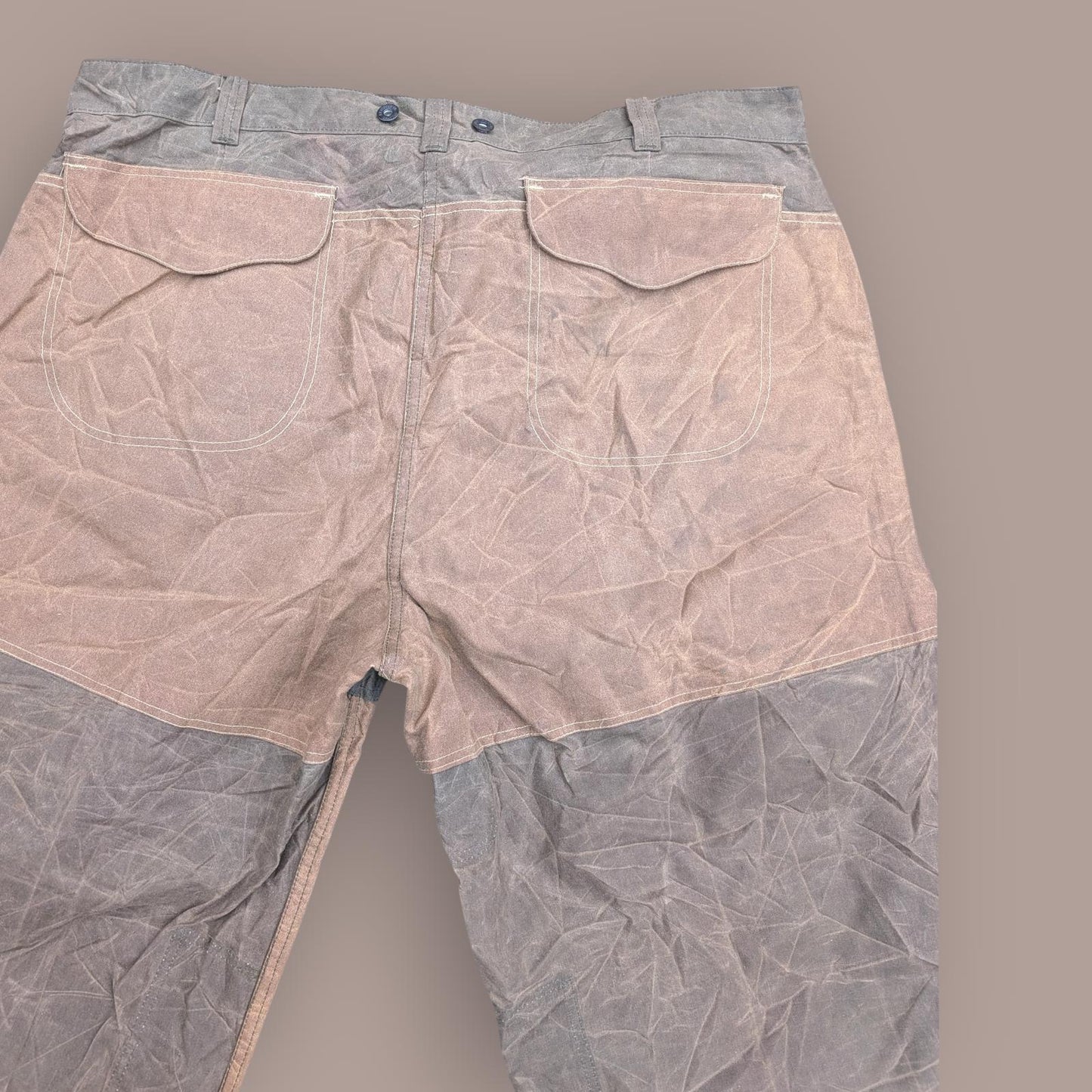 Filson Pants W42 Style 467 Double Tin Cloth Trousers Forestry Pantaloon USA Made
