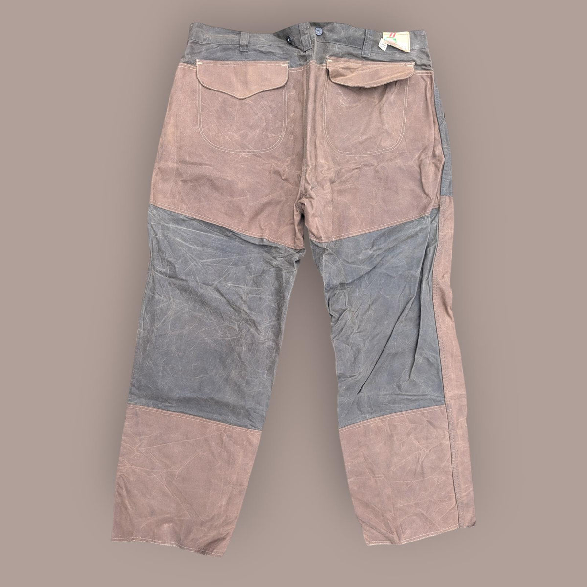 Filson Pants W46 Style 467 Double Tin Cloth Trousers Forestry Pantaloon USA Made