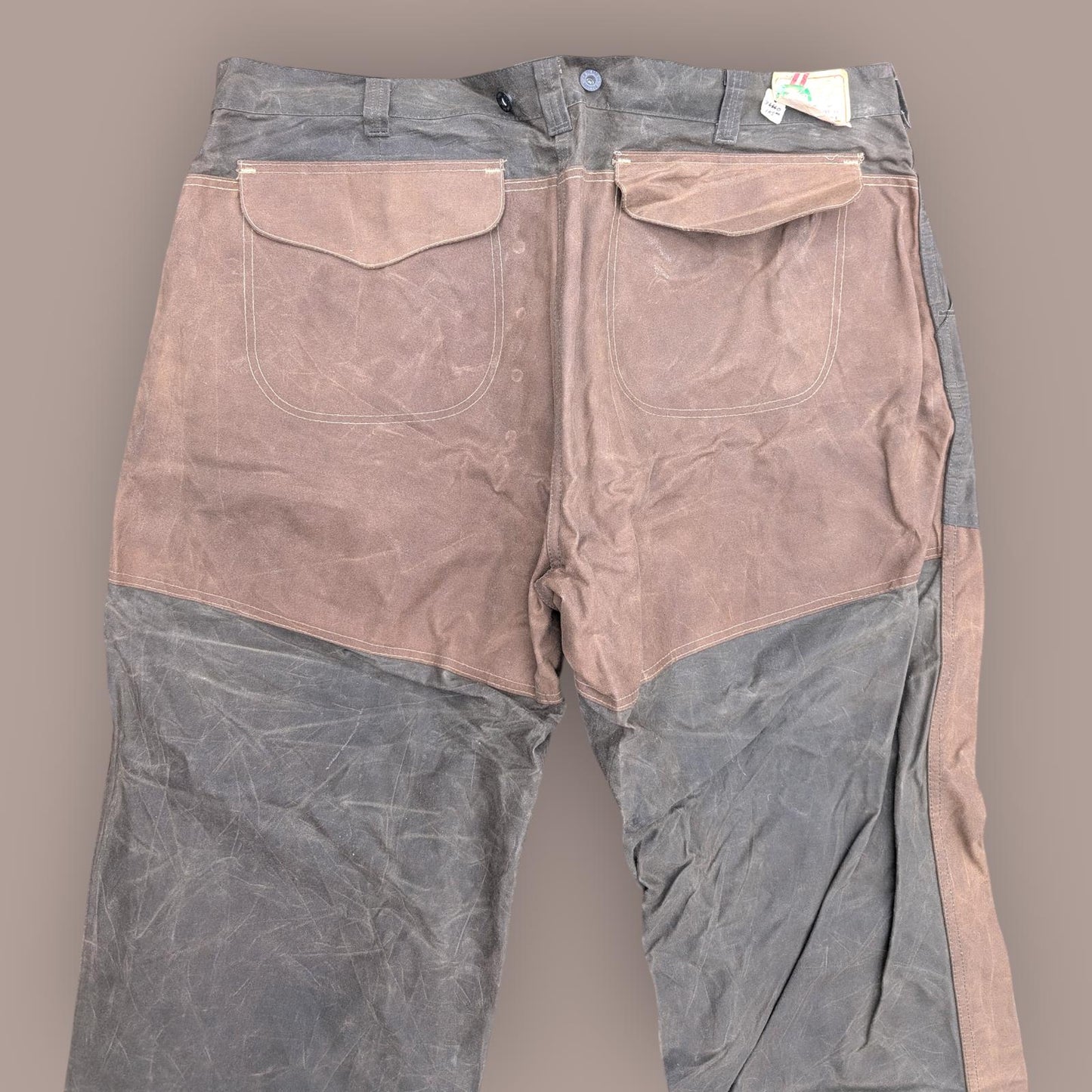 Filson Pants W46 Style 467 Double Tin Cloth Trousers Forestry Pantaloon USA Made