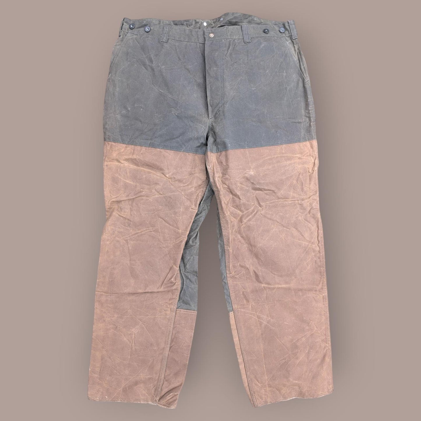 Filson Pants W46 Style 467 Double Tin Cloth Trousers Forestry Pantaloon USA Made