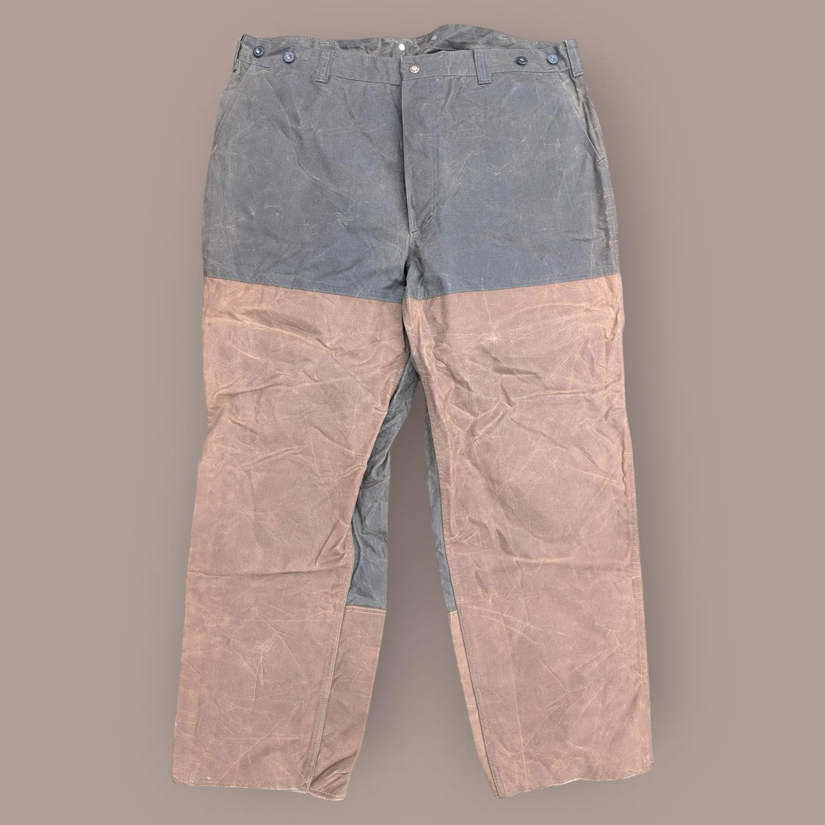 Filson Pants W46 Style 467 Double Tin Cloth Trousers Forestry Pantaloon USA Made