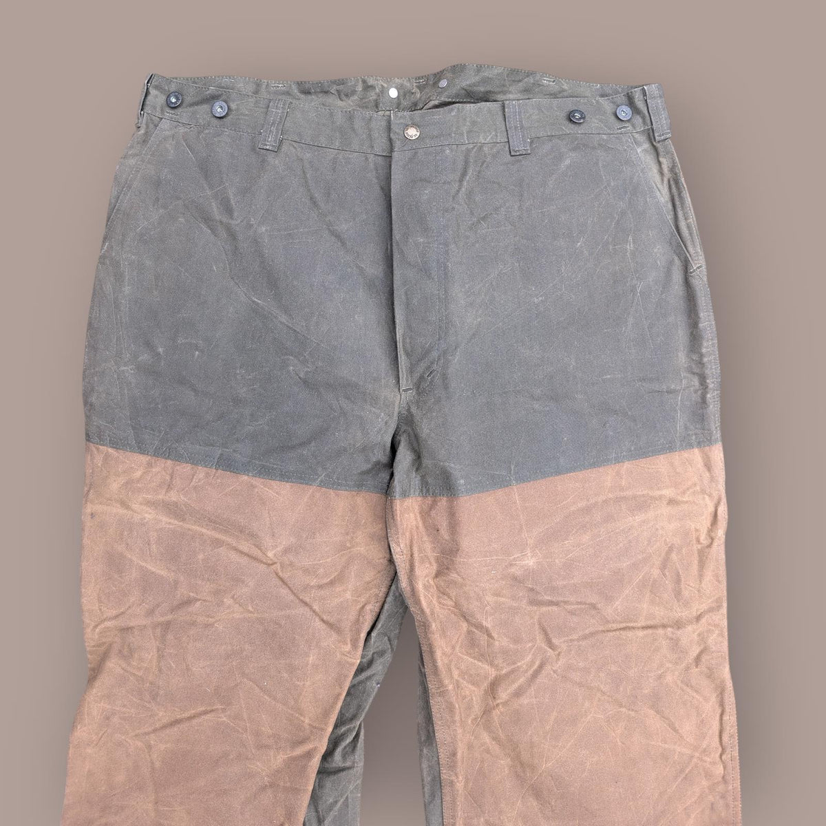 Filson Pants W46 Style 467 Double Tin Cloth Trousers Forestry Pantaloon USA Made