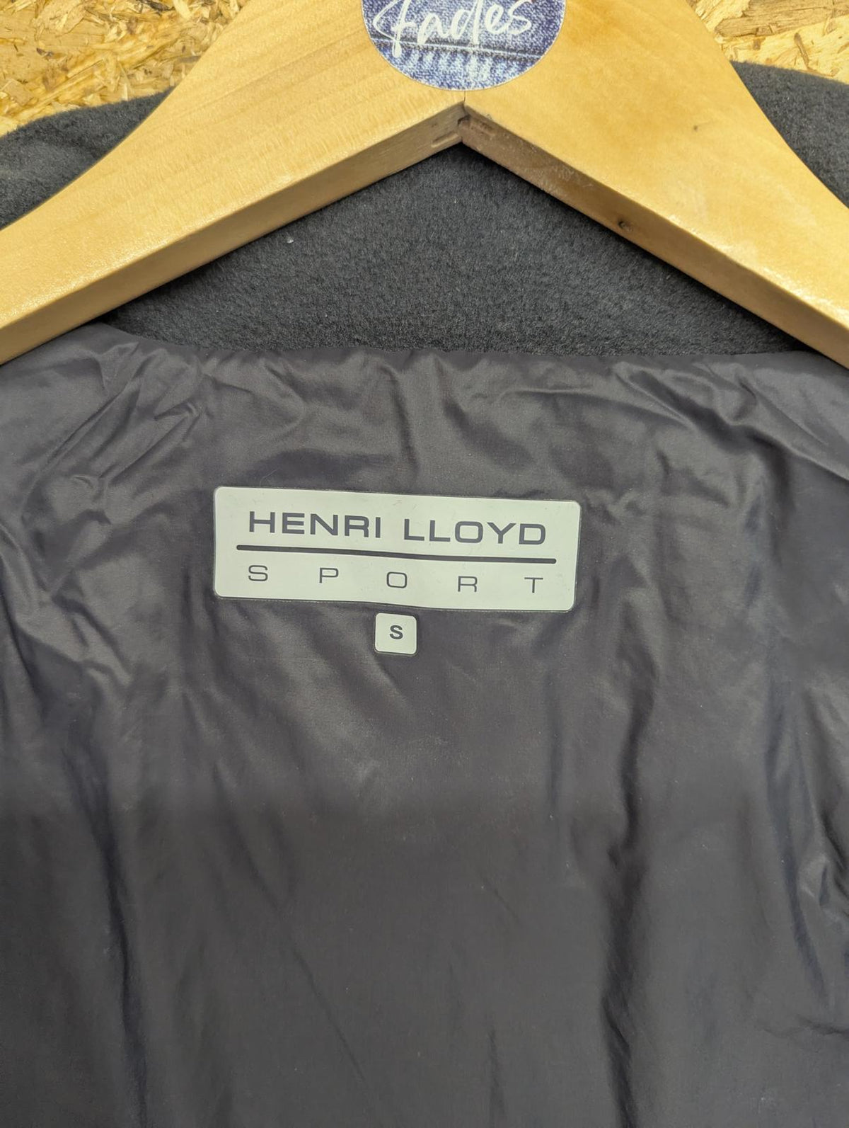 Henri Lloyd Padded Jacket UK Small Women Quilted Cream Stone Lightweight Fleece