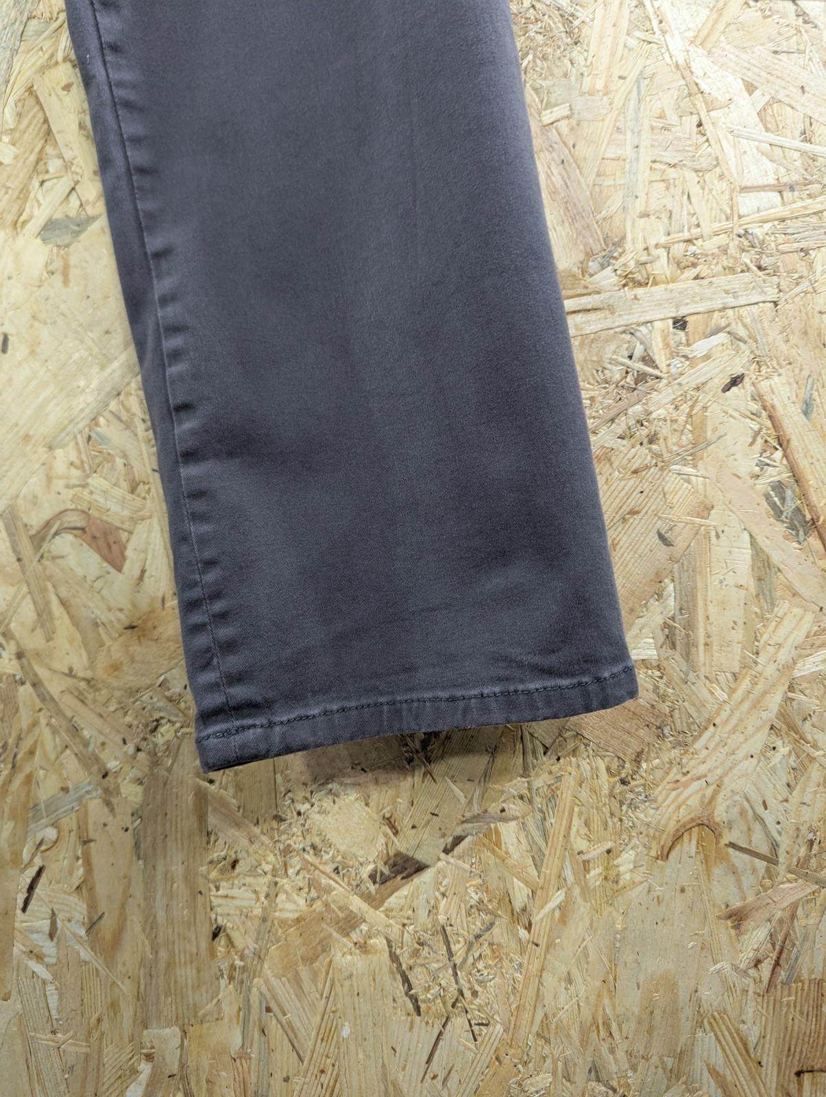 All Saints Felix Chino Trousers W32 L30 Charcoal Grey Button Fly Slim Fit Taper