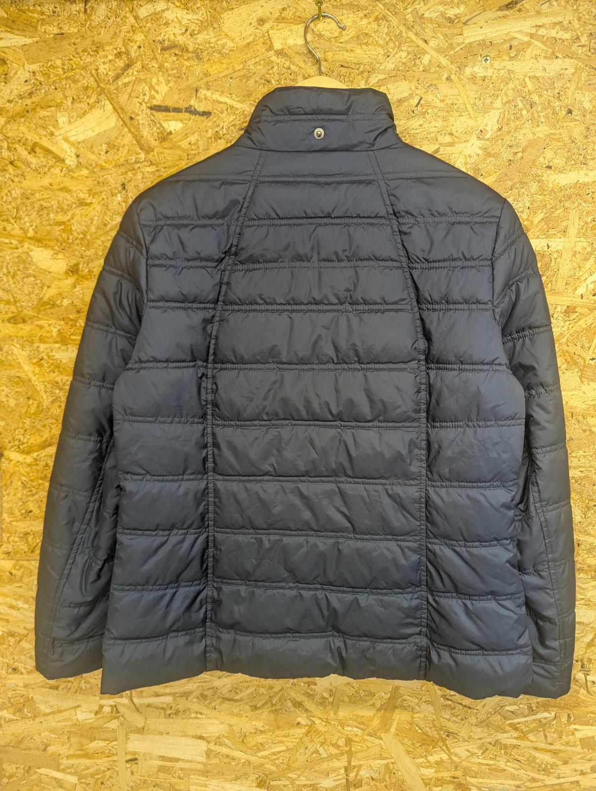 Barbour Inscar Quilt Jacket UK 12 Women Zip Pockets Navy Blue Padded Lightweight