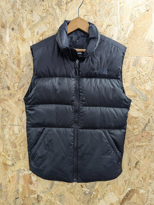 North Face 700 Vest XS Men Black Goose Down Feather Nuptse Fill Bodywarmer Gilet