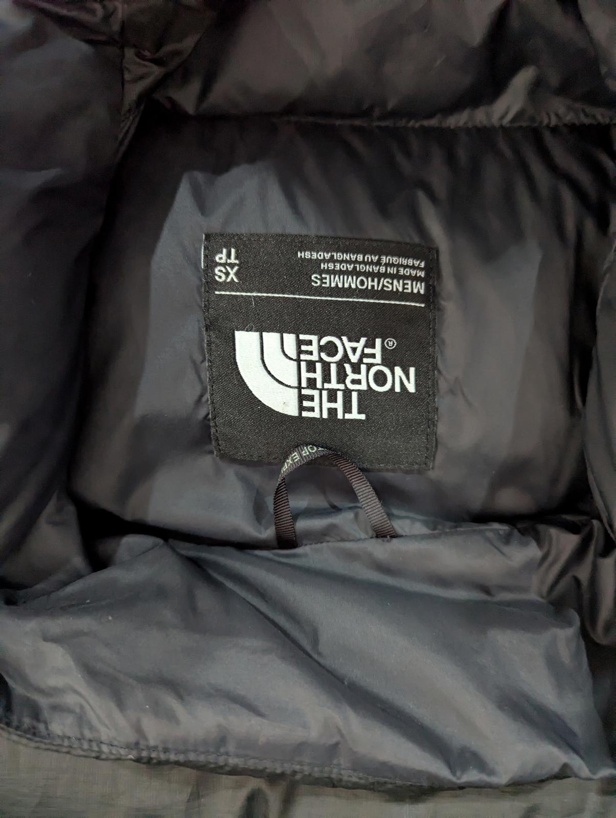 North Face 700 Vest XS Men Black Goose Down Feather Nuptse Fill Bodywarmer Gilet