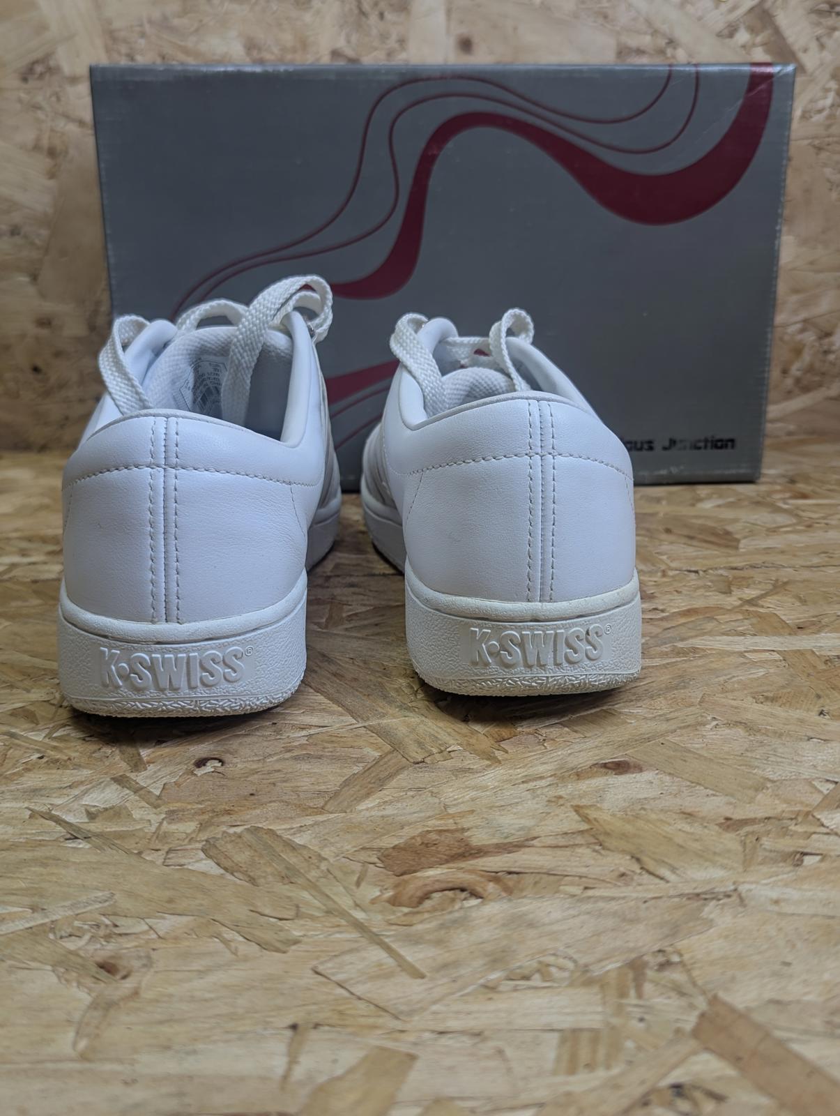 K-Swiss Classic Luxury Edition UK 6 EU 39.5 Women White Lace-Up