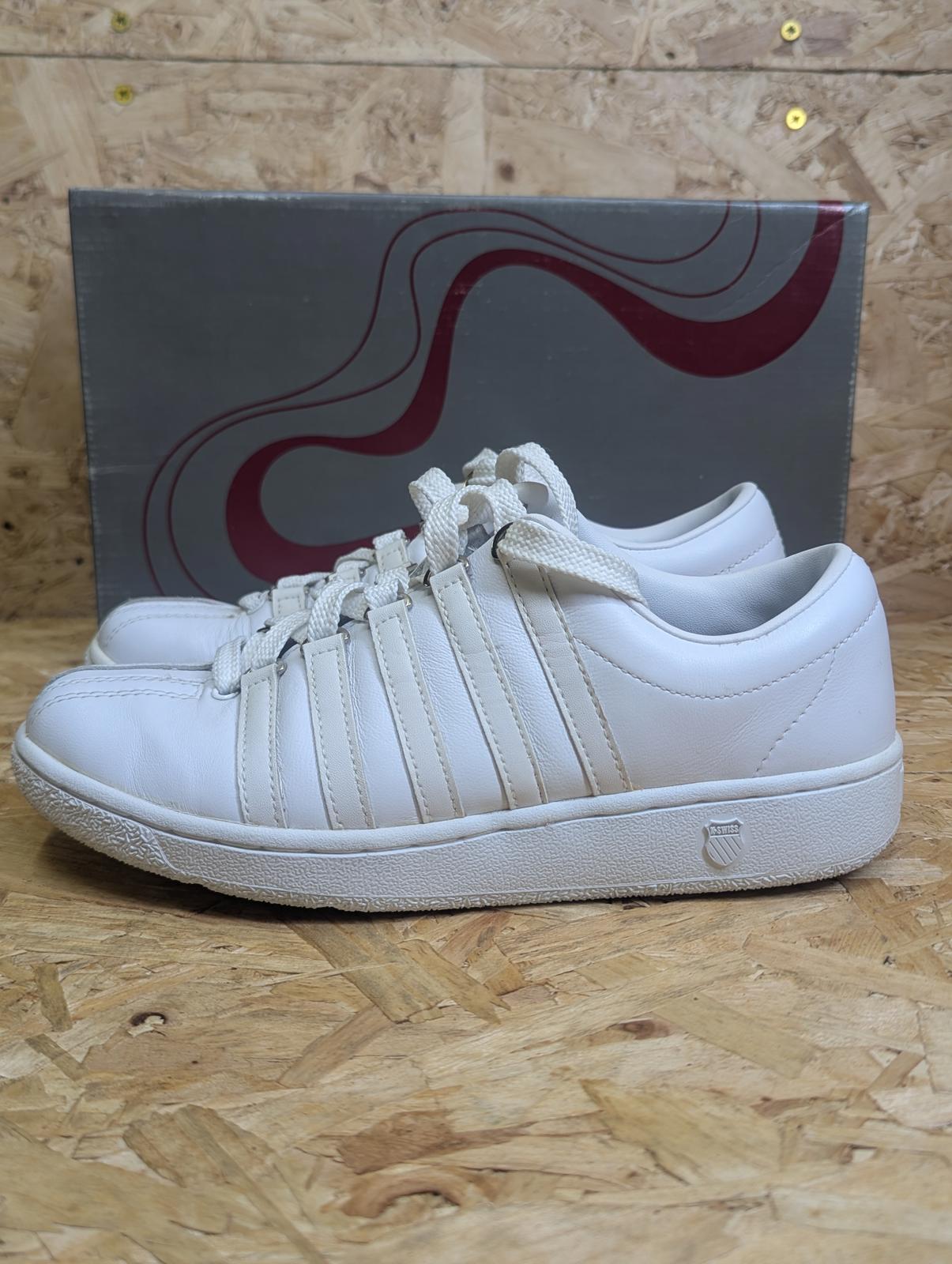 K-Swiss Classic Luxury Edition UK 6 EU 39.5 Women White Lace-Up