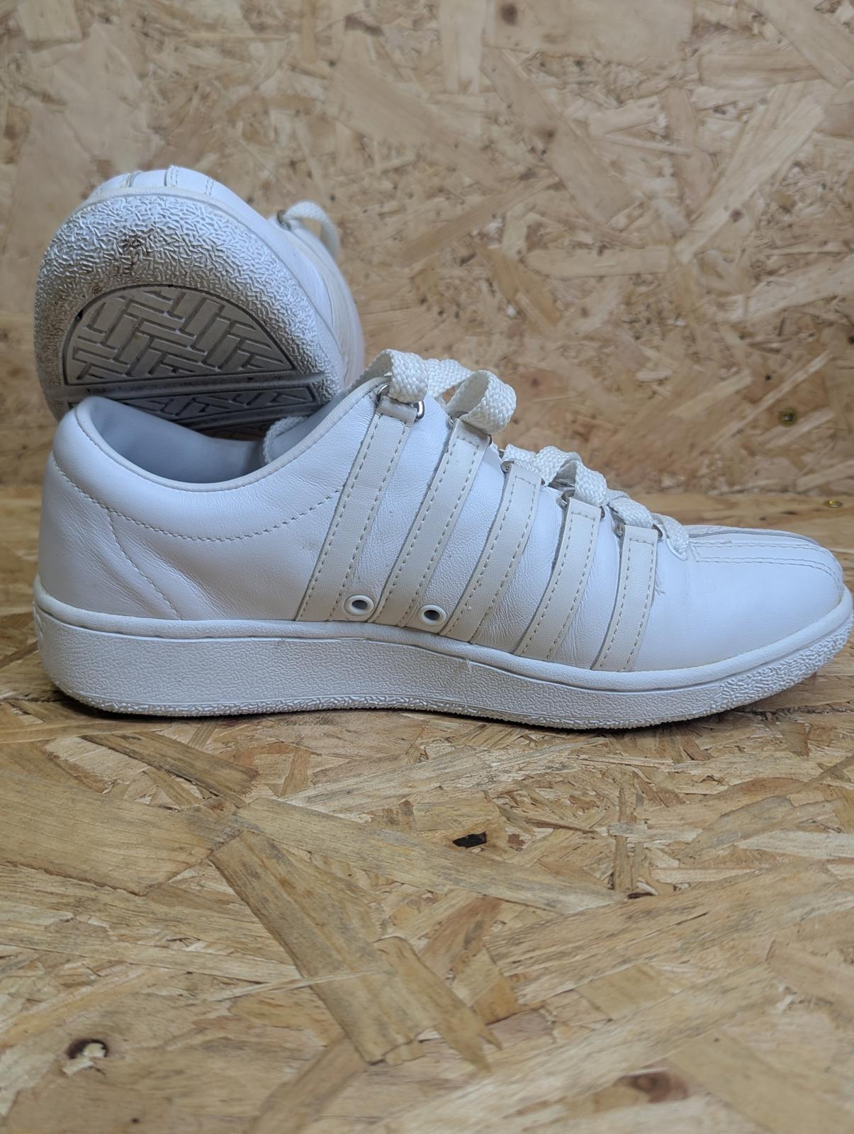 K-Swiss Classic Luxury Edition UK 6 EU 39.5 Women White Lace-Up
