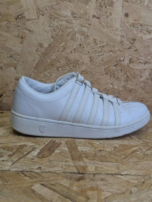 K-Swiss Classic Luxury Edition UK 6 EU 39.5 Women White Lace-Up