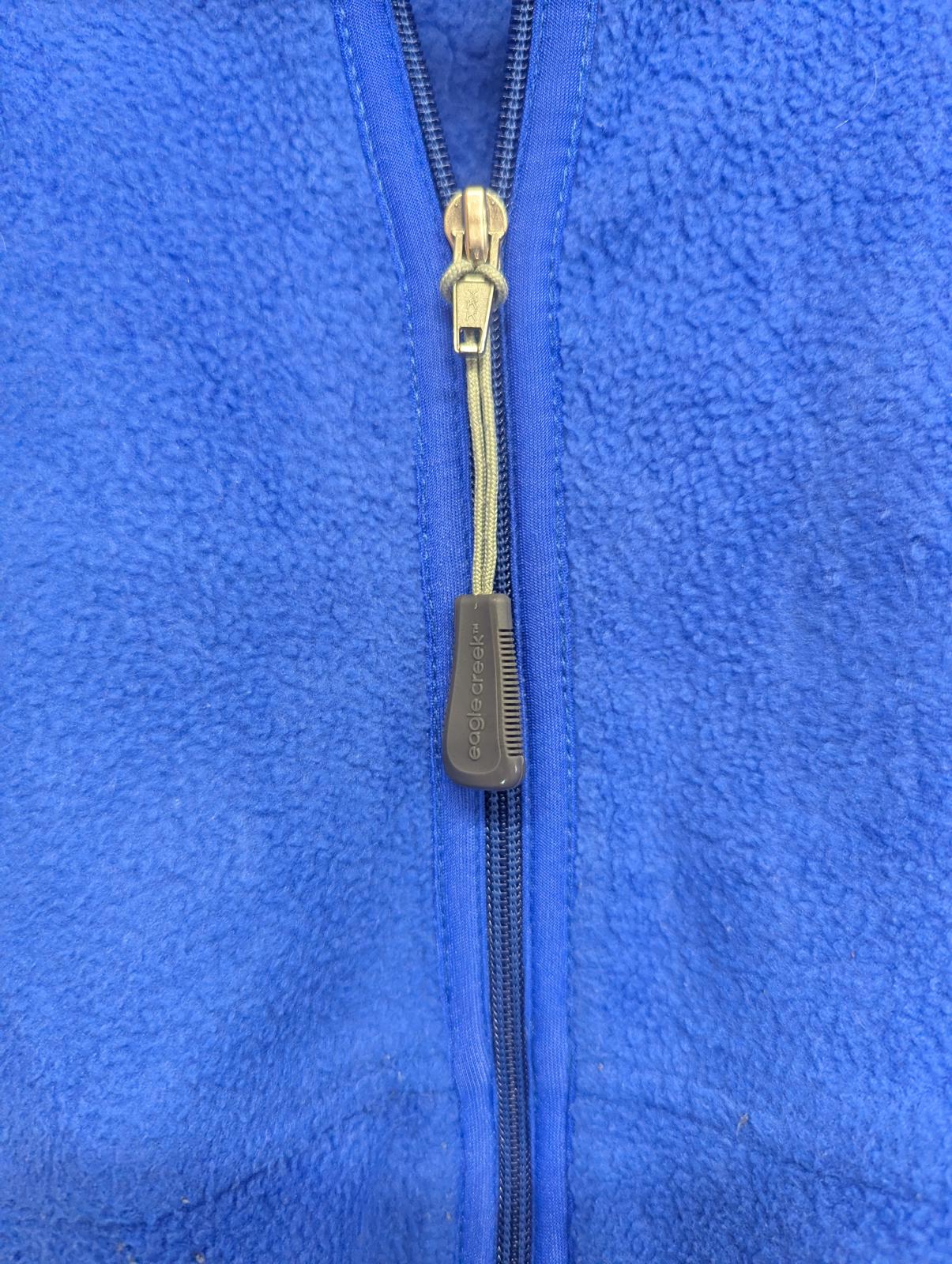 Vintage Patagonia Vest Fleece XXL Men Blue Full Zip Gilet Bodywarmer 90s