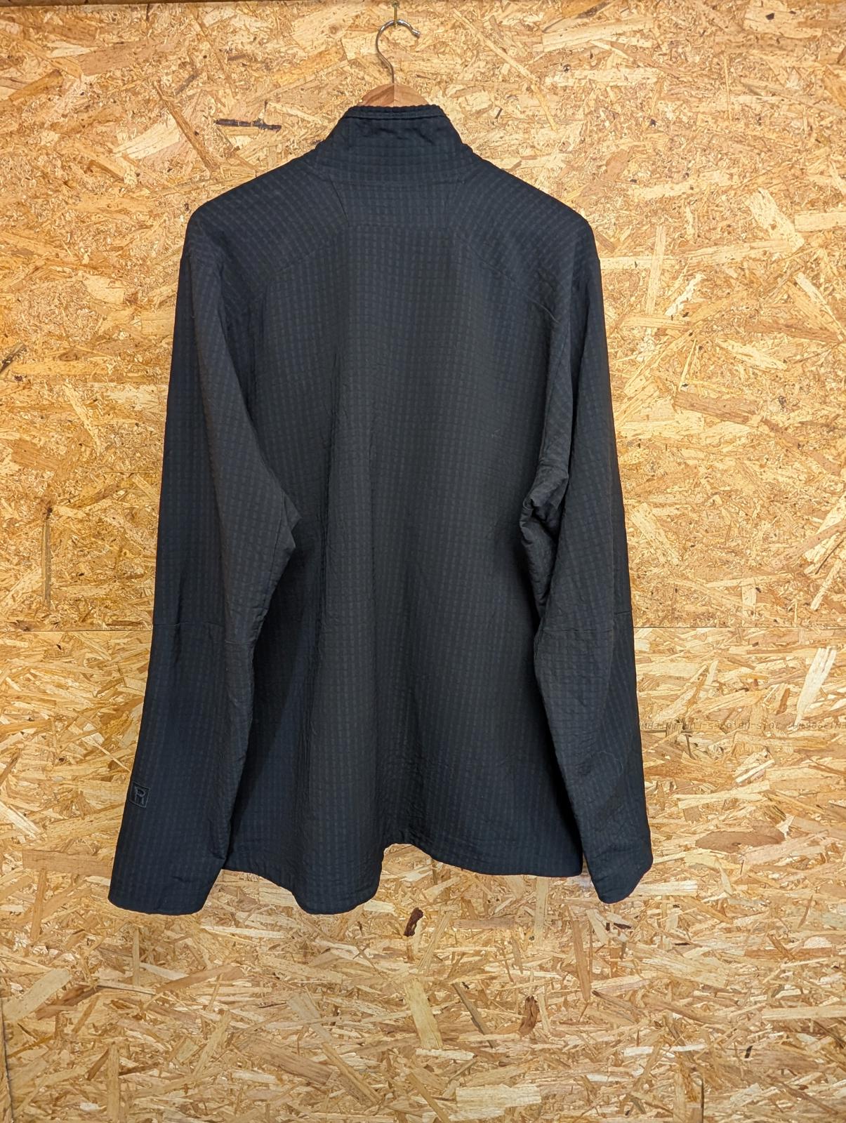 Patagonia R1 TechFace Jacket Fleece XXL Men Full Zip Black Microgrid Jumper