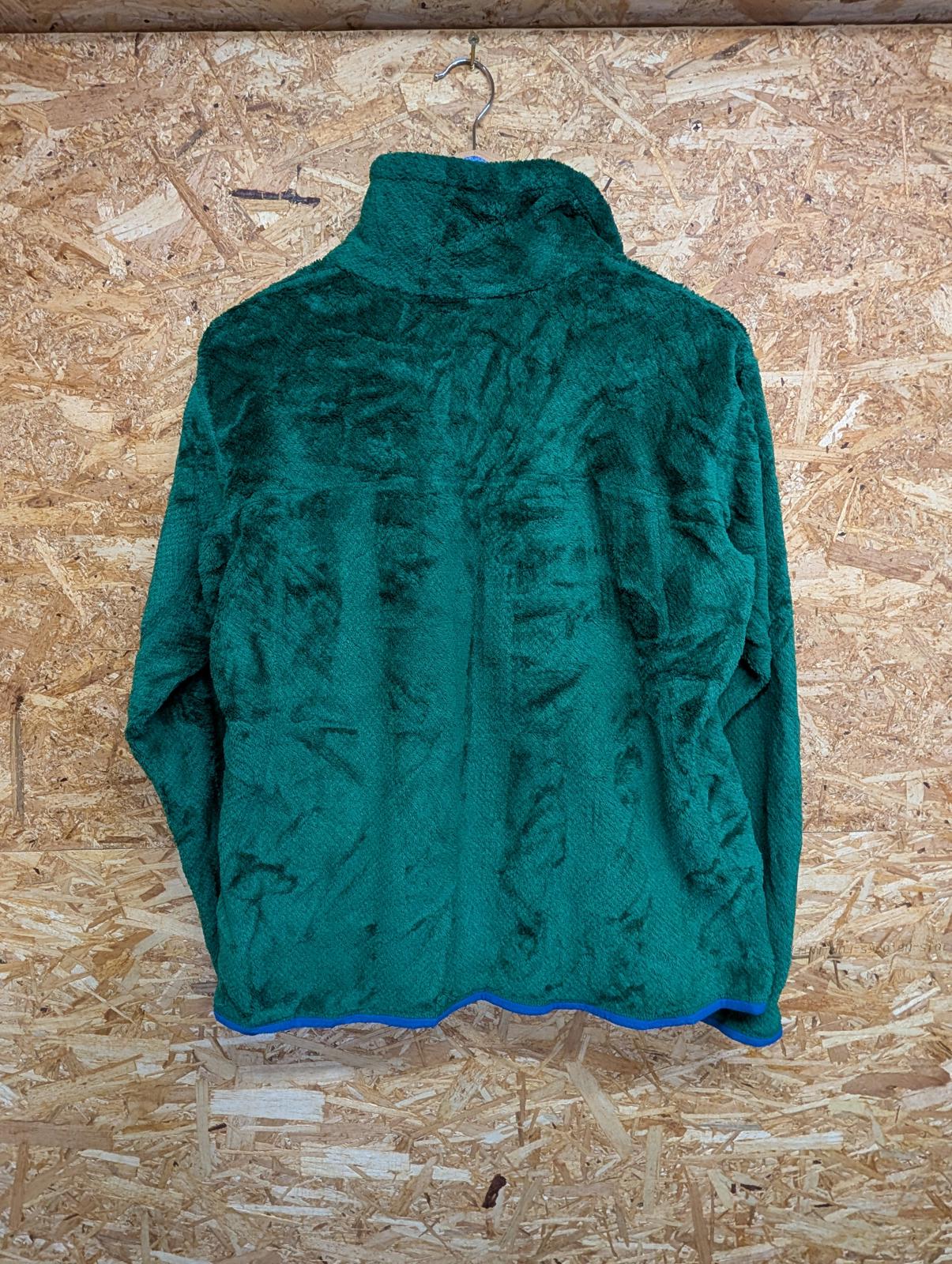 Patagonia Synchilla Snap-T Fleece Large Women Green Blue Pocket Retro-X Better