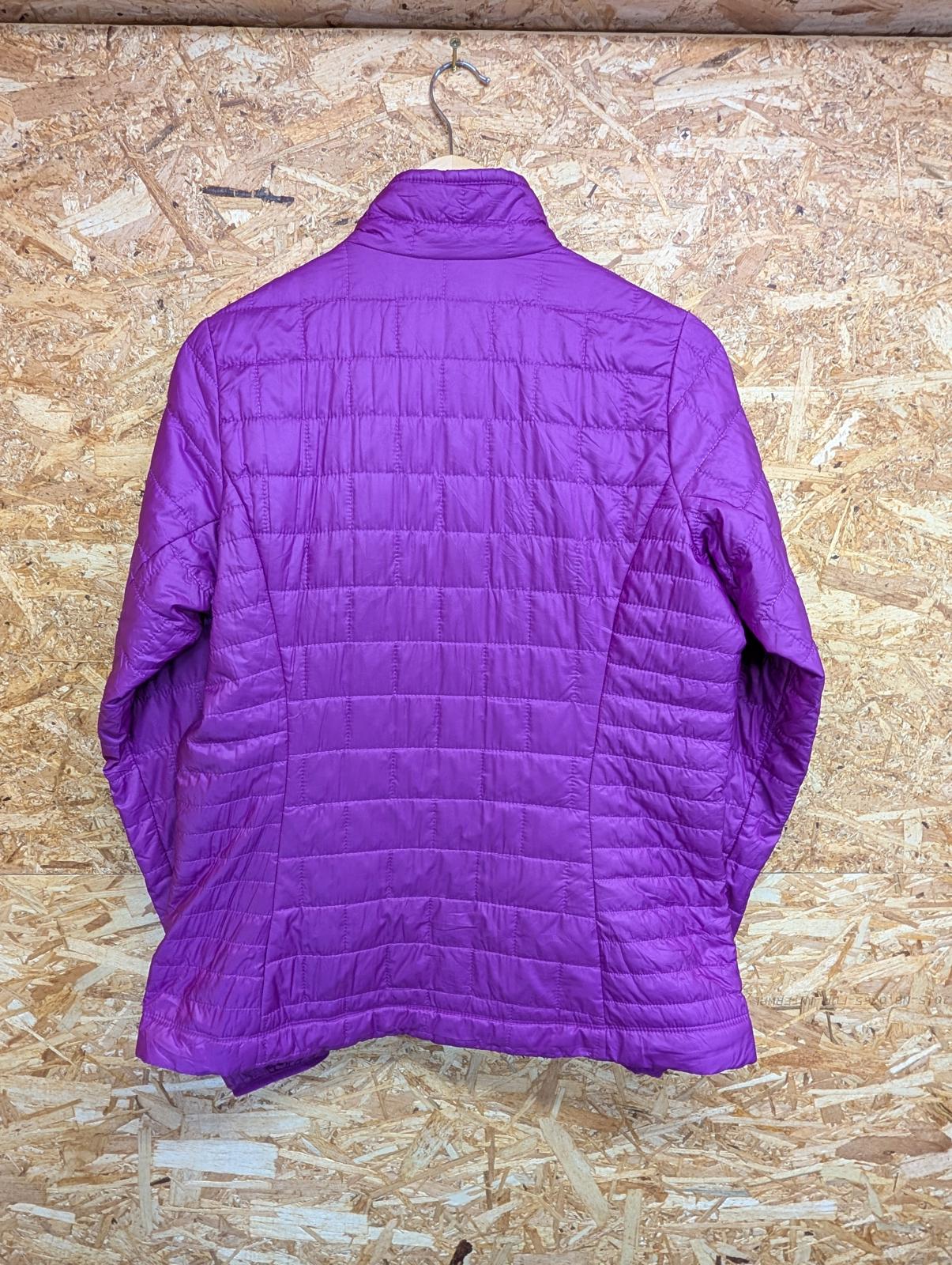 Patagonia Nano Puff Purple Pink Jacket Medium Women Quilted Lightweight Layer