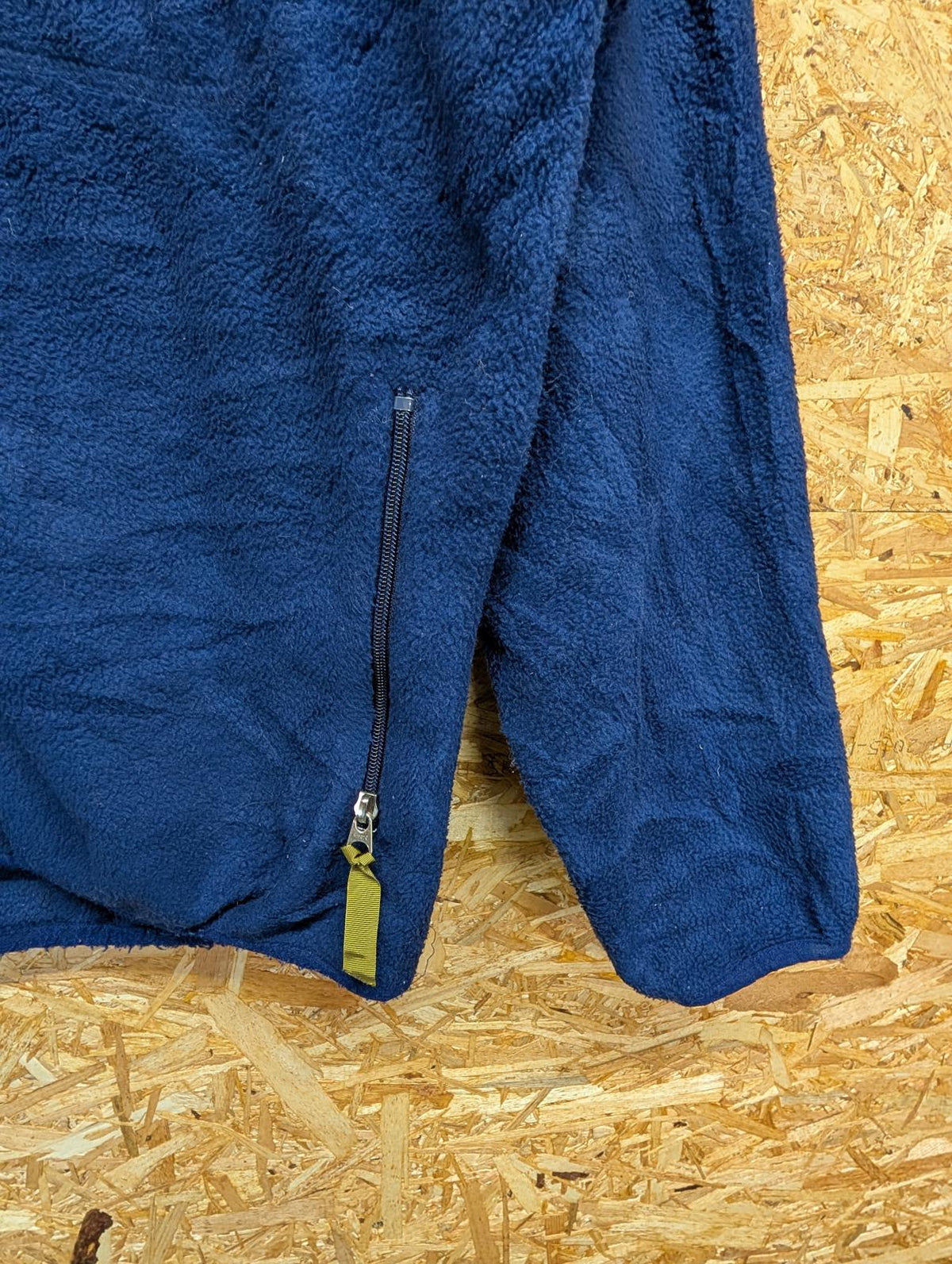 Vintage USA Made 90s Patagonia Navy Blue Fleece Large Men Synchilla Full Zip