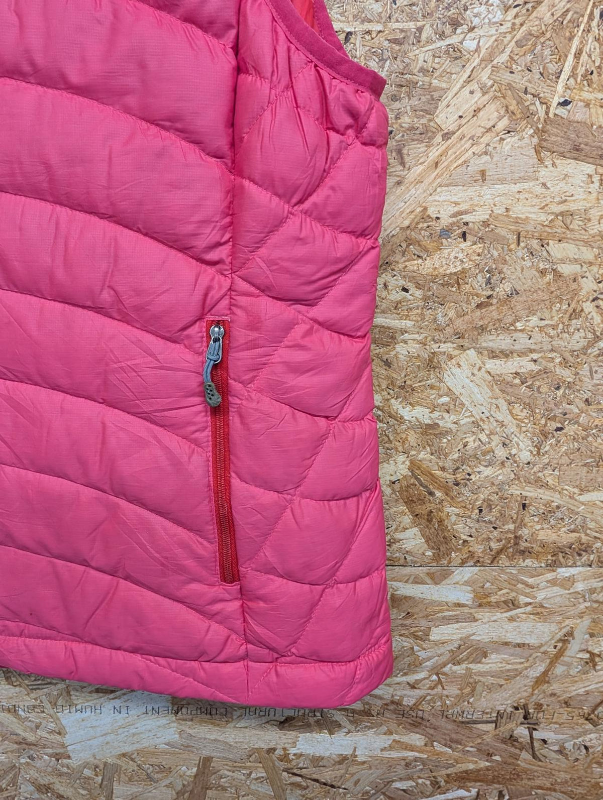 Patagonia Down Puff Vest Medium Women Goosedown Feather Pink Gilet Bodywarmer