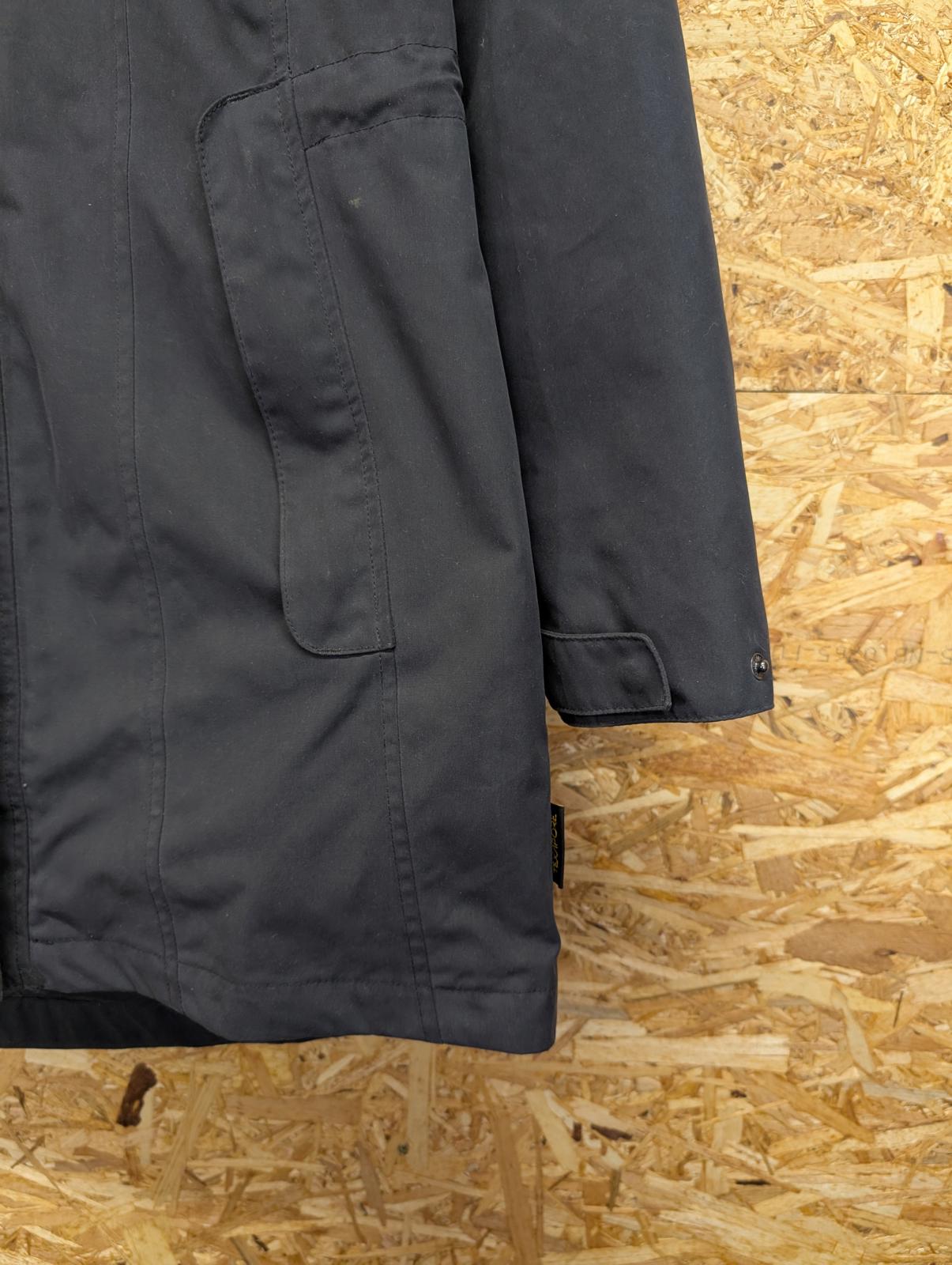 Jack Wolfskin Madison Avenue Parka Jacket SZ 12 Medium Women Coat Hooded Fleece