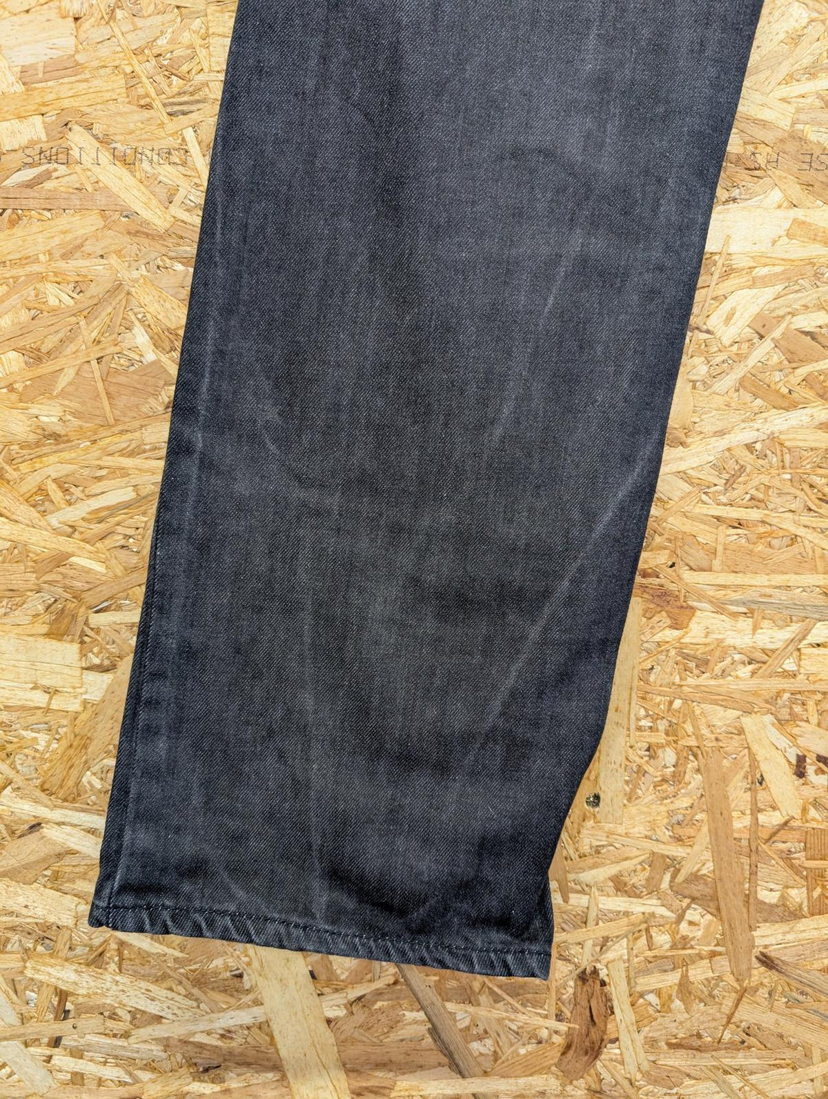 Hugo Boss Jeans W34 L32 Men Regular Fit Black Stonewash Denim Straight Button