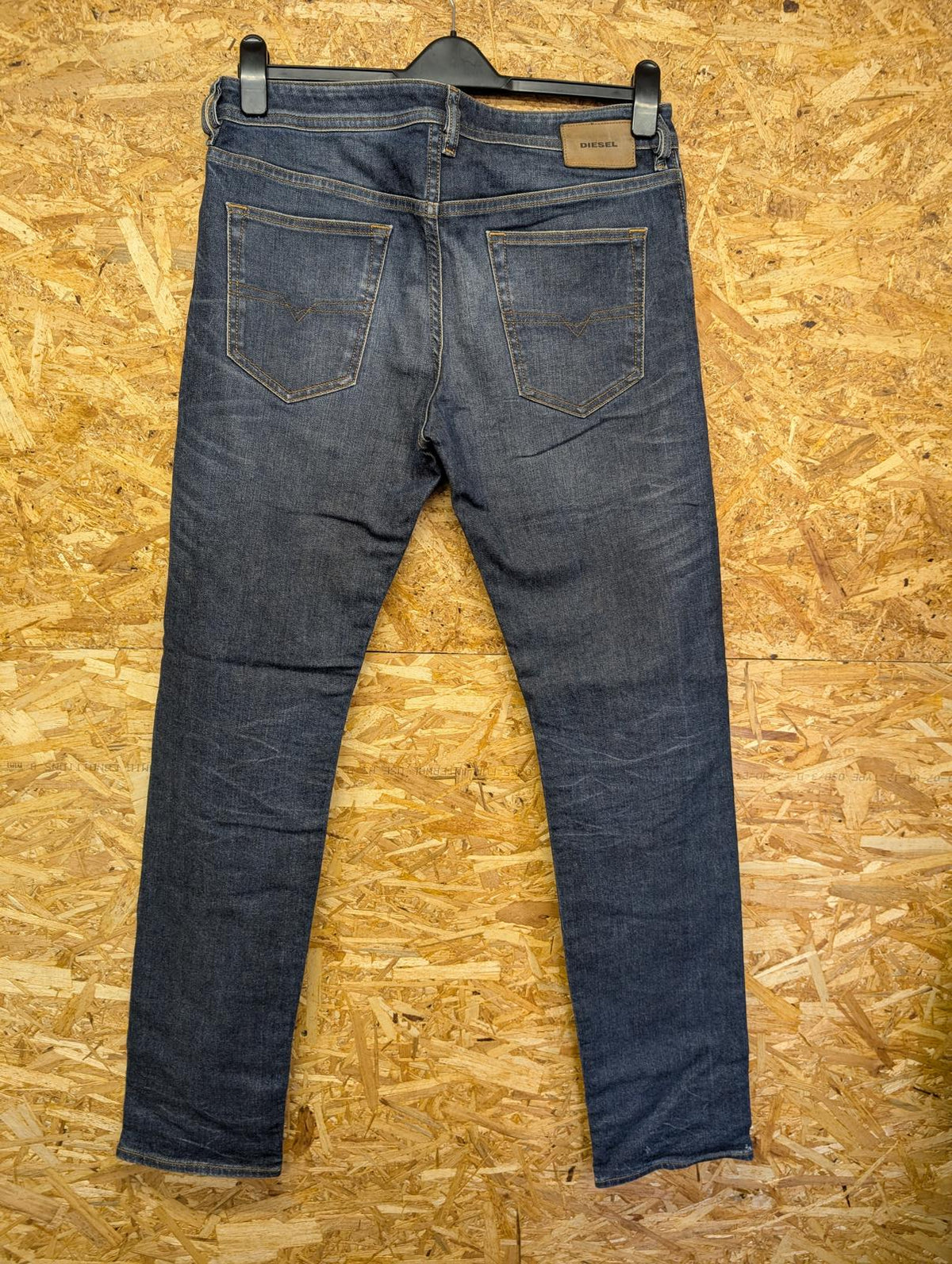 Diesel Buster Jeans W33 L34 Men Blue Stretch Denim Regular Slim Tapered 084ZU